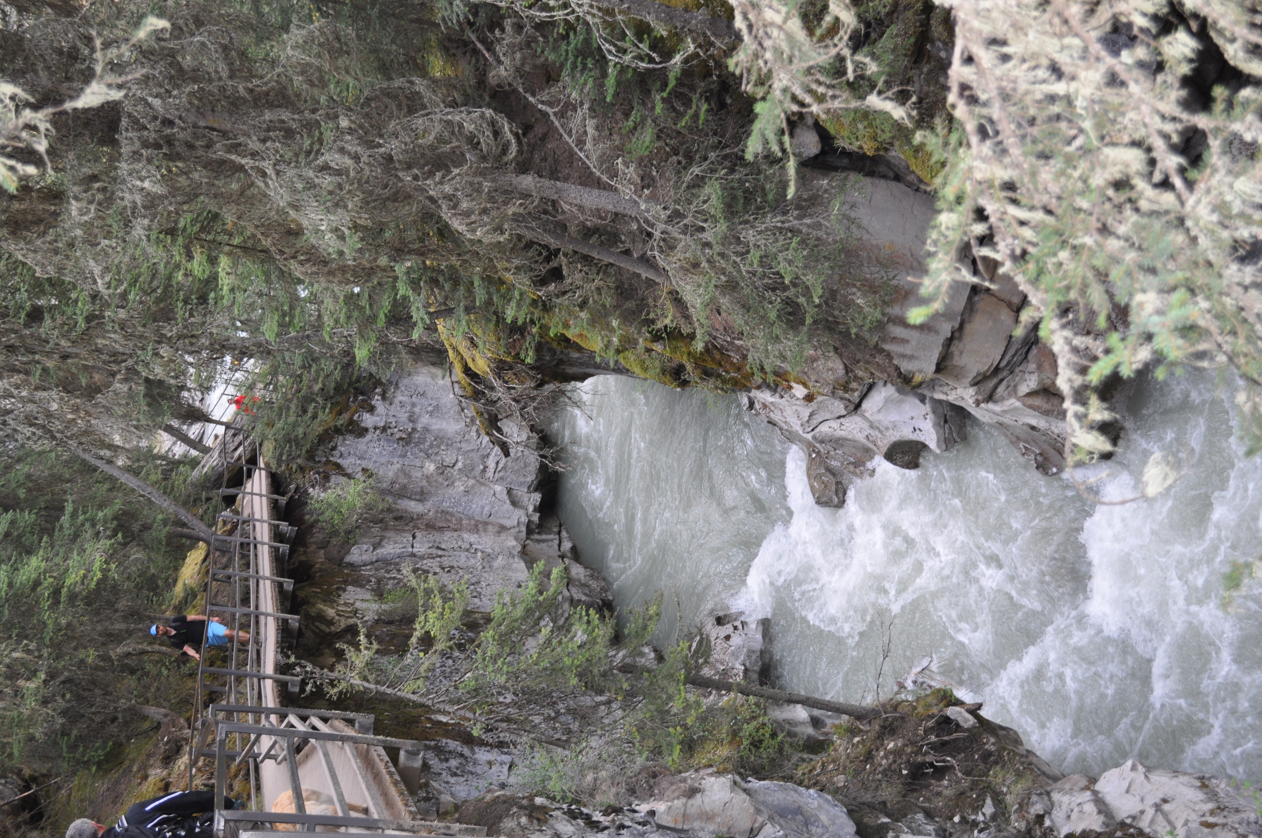 Johnston Canyon Lower and Upper Falls