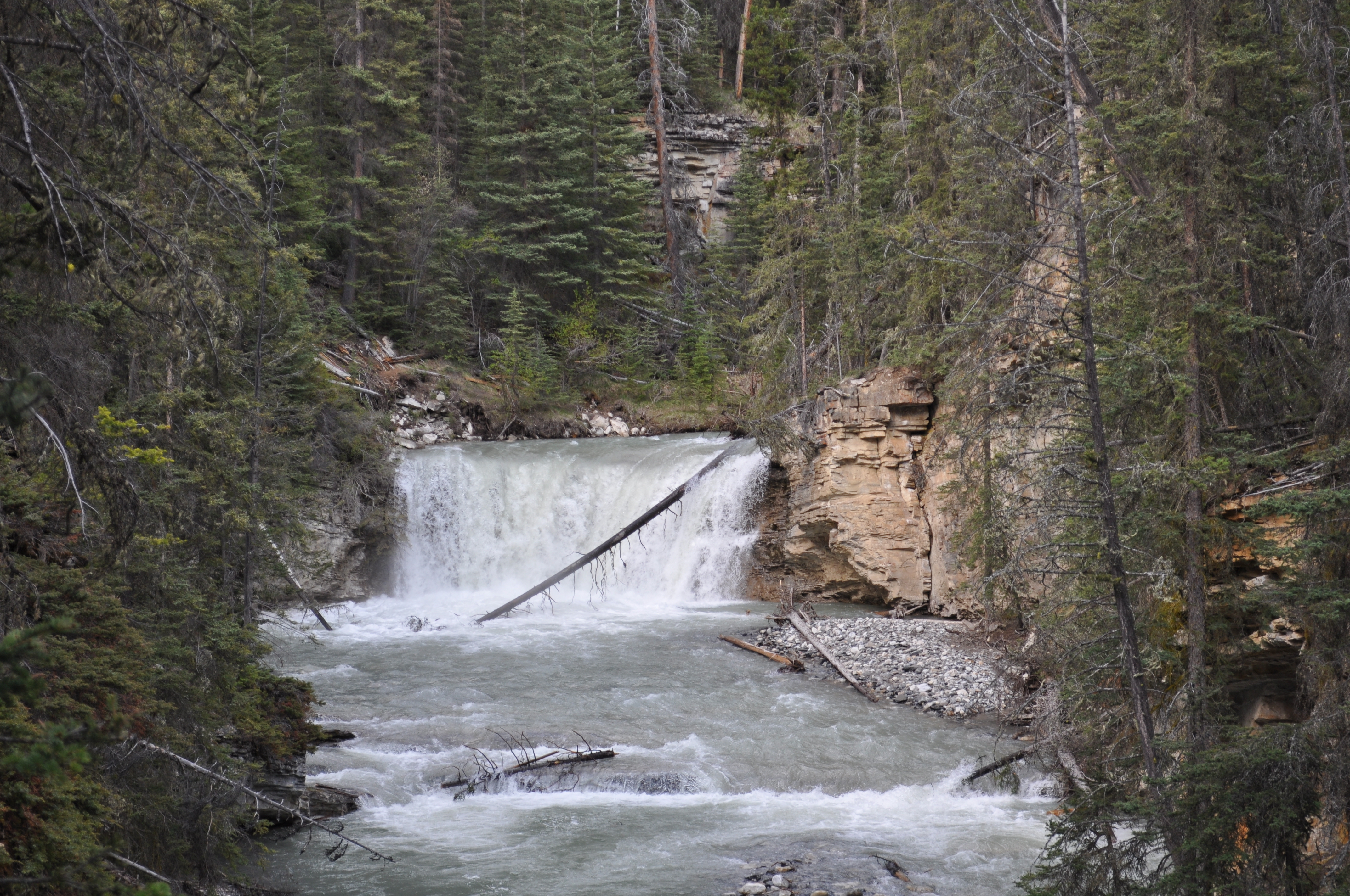 Johnston Canyon Lower and Upper Falls