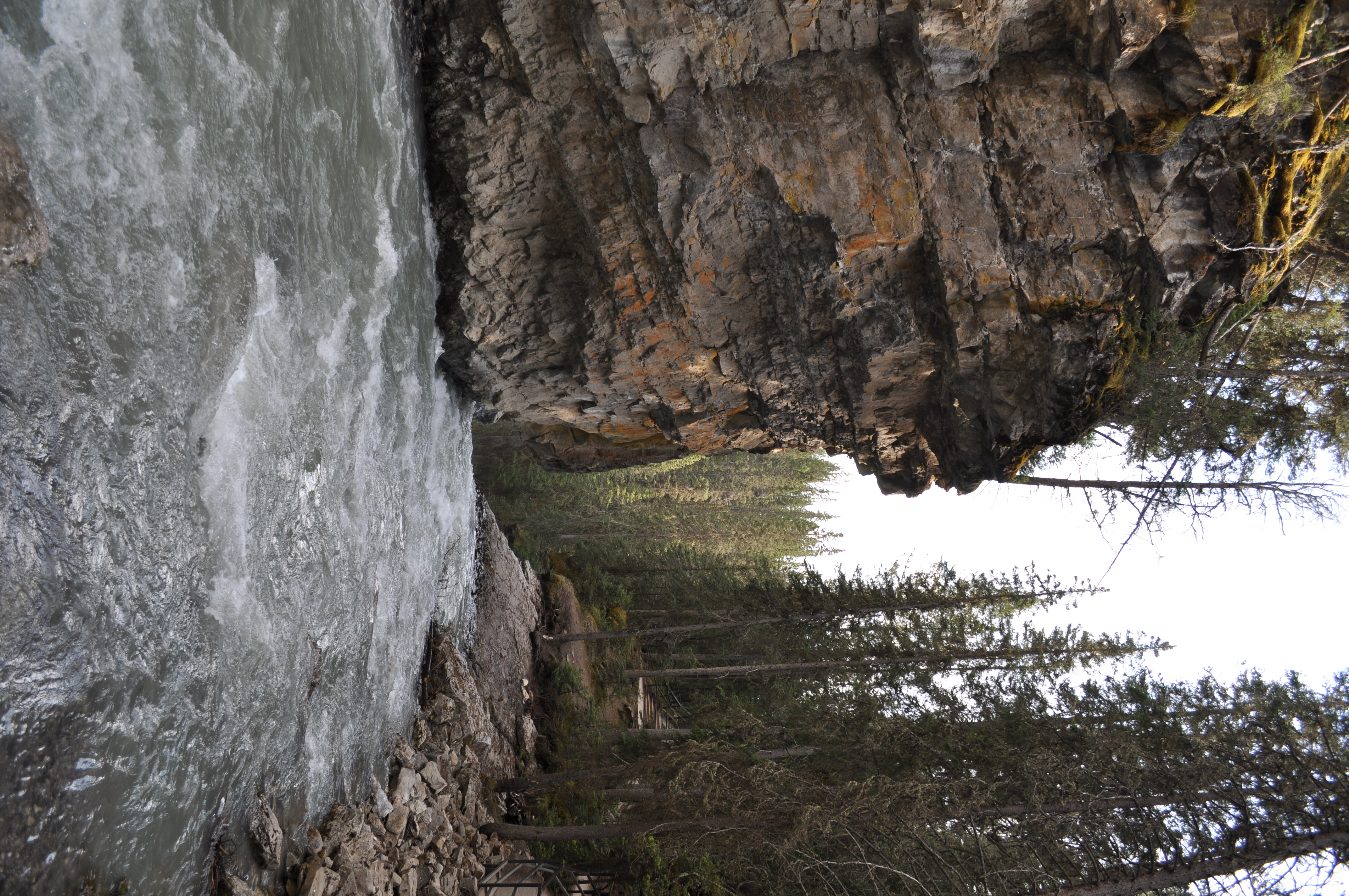 Johnston Canyon Lower and Upper Falls