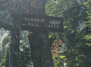 Pyramid and Ball Lakes Trail