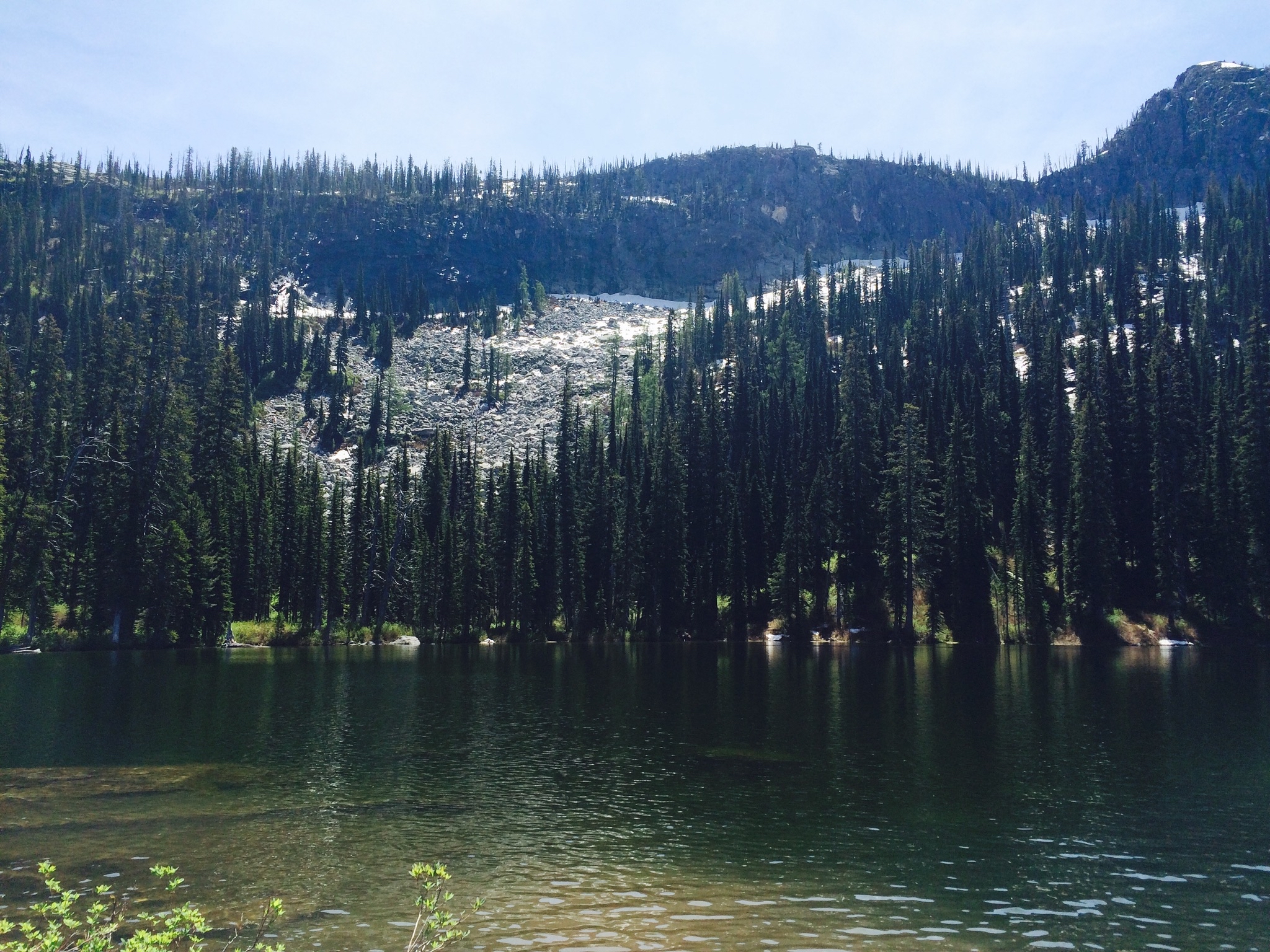 Bottleneck Lake and Snow Lake, Bonners Ferry, Idaho
