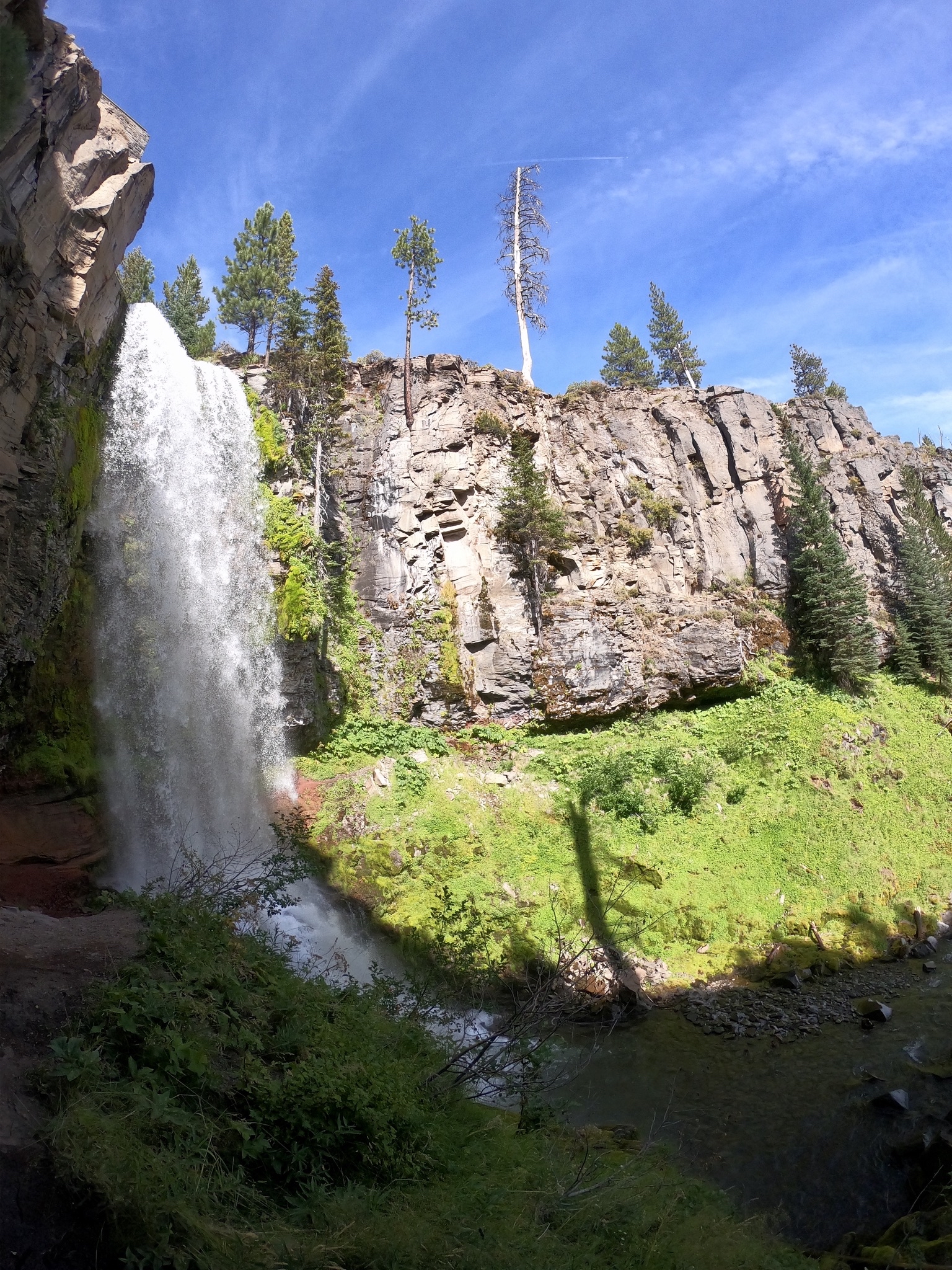 Tumalo Falls and Double Falls