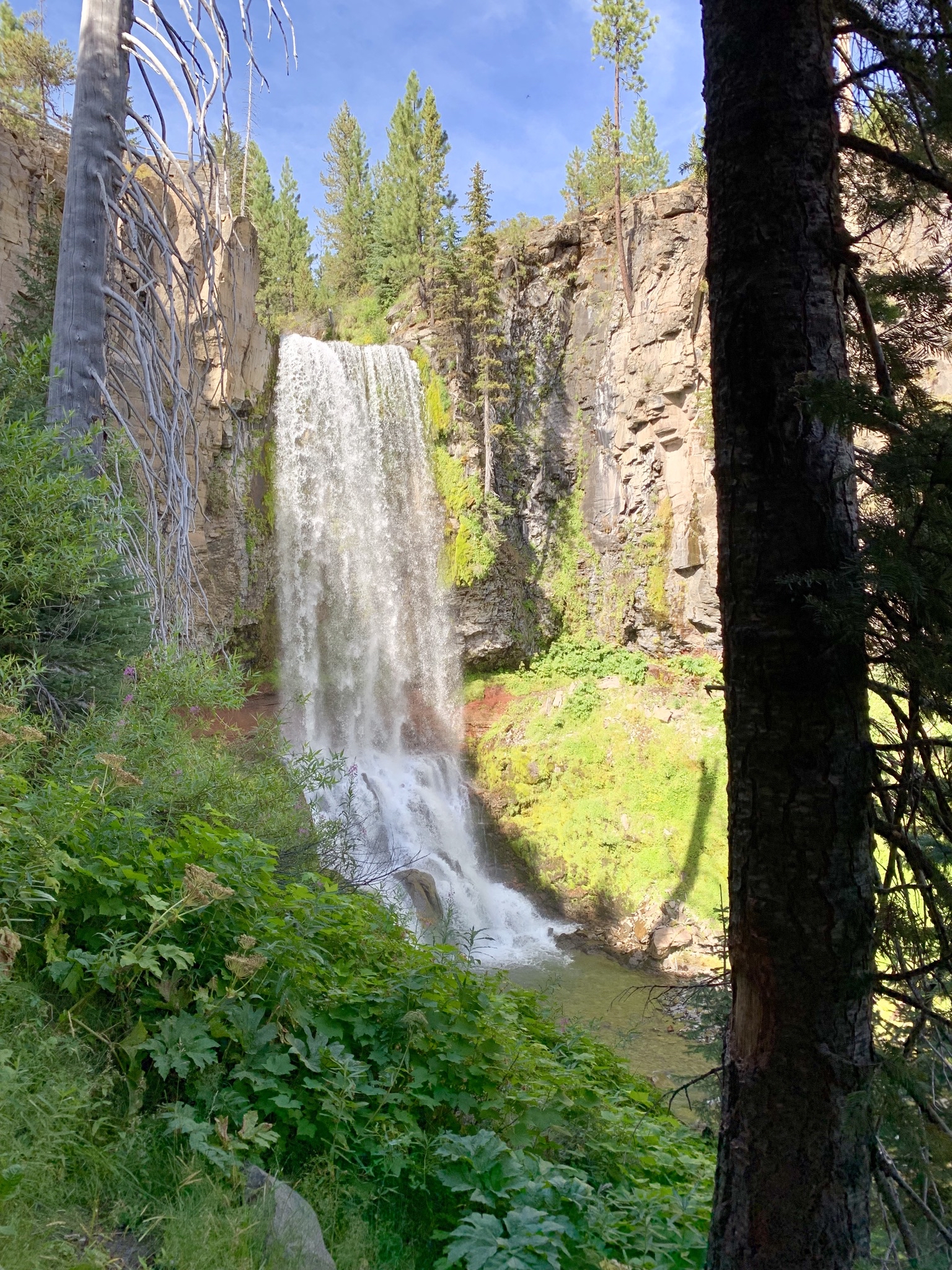 Tumalo Falls and Double Falls