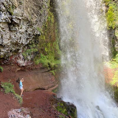 Tumalo Falls and Double Falls