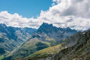 Exploring endless trails in St. Anton am Arlberg