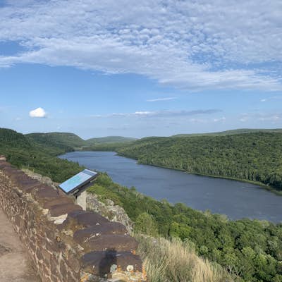 Hike Lake of the Clouds in the Porcupine Mountains 