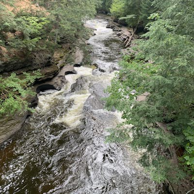 Presque Isle River Waterfalls Loop