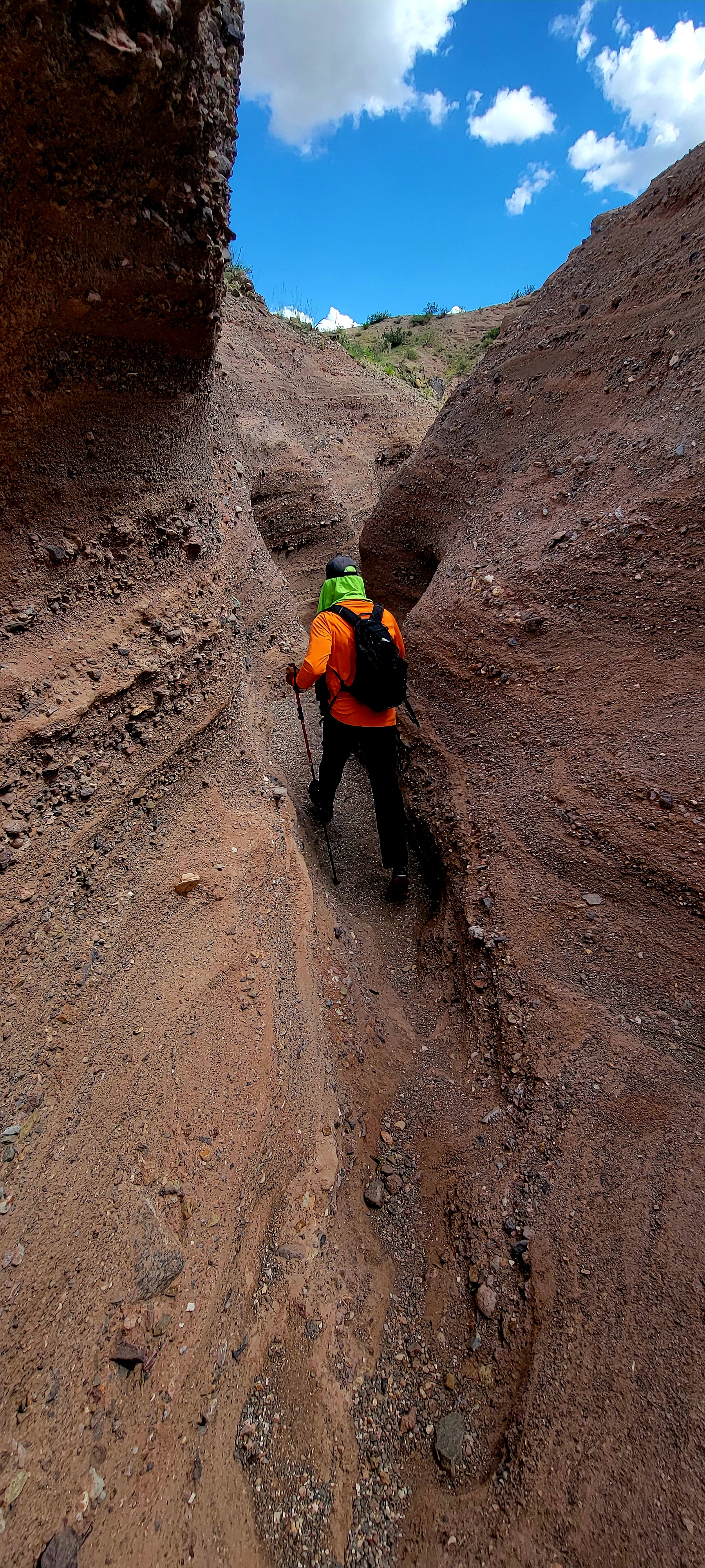 Hike the Leasburg Slot Canyon