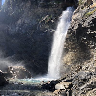 Twin Falls via Yoho Valley Trail