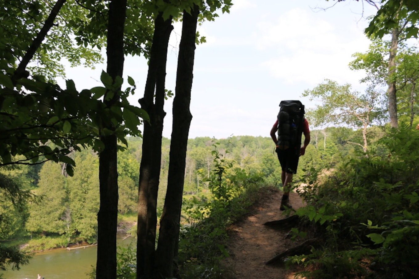 Best backpacking trails in the outlet midwest