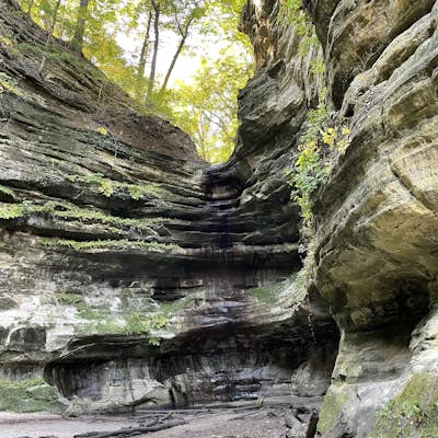Hike to Starved Rock's La Salle Canyon 