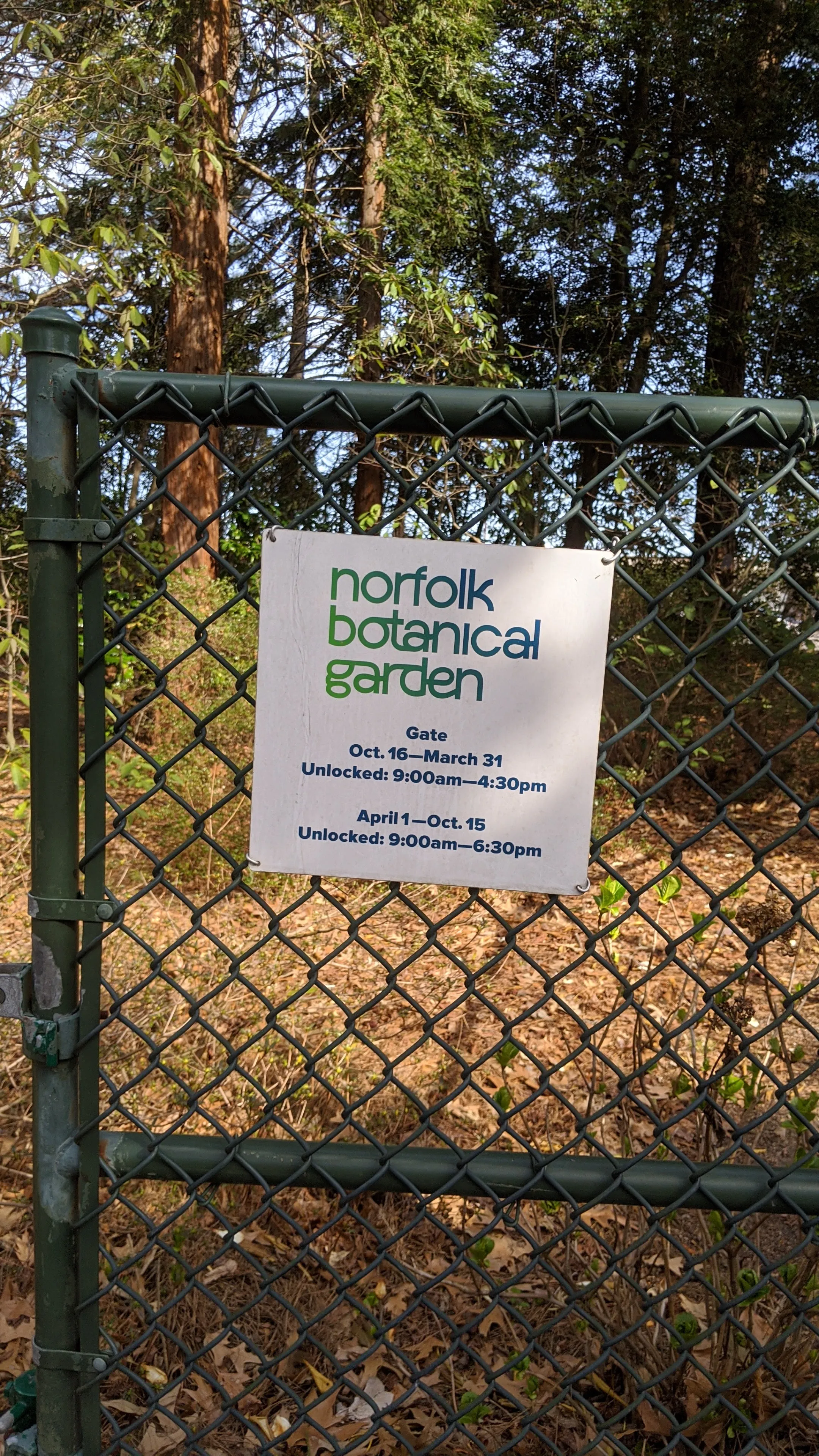 Norfolk Botanical Gardens
