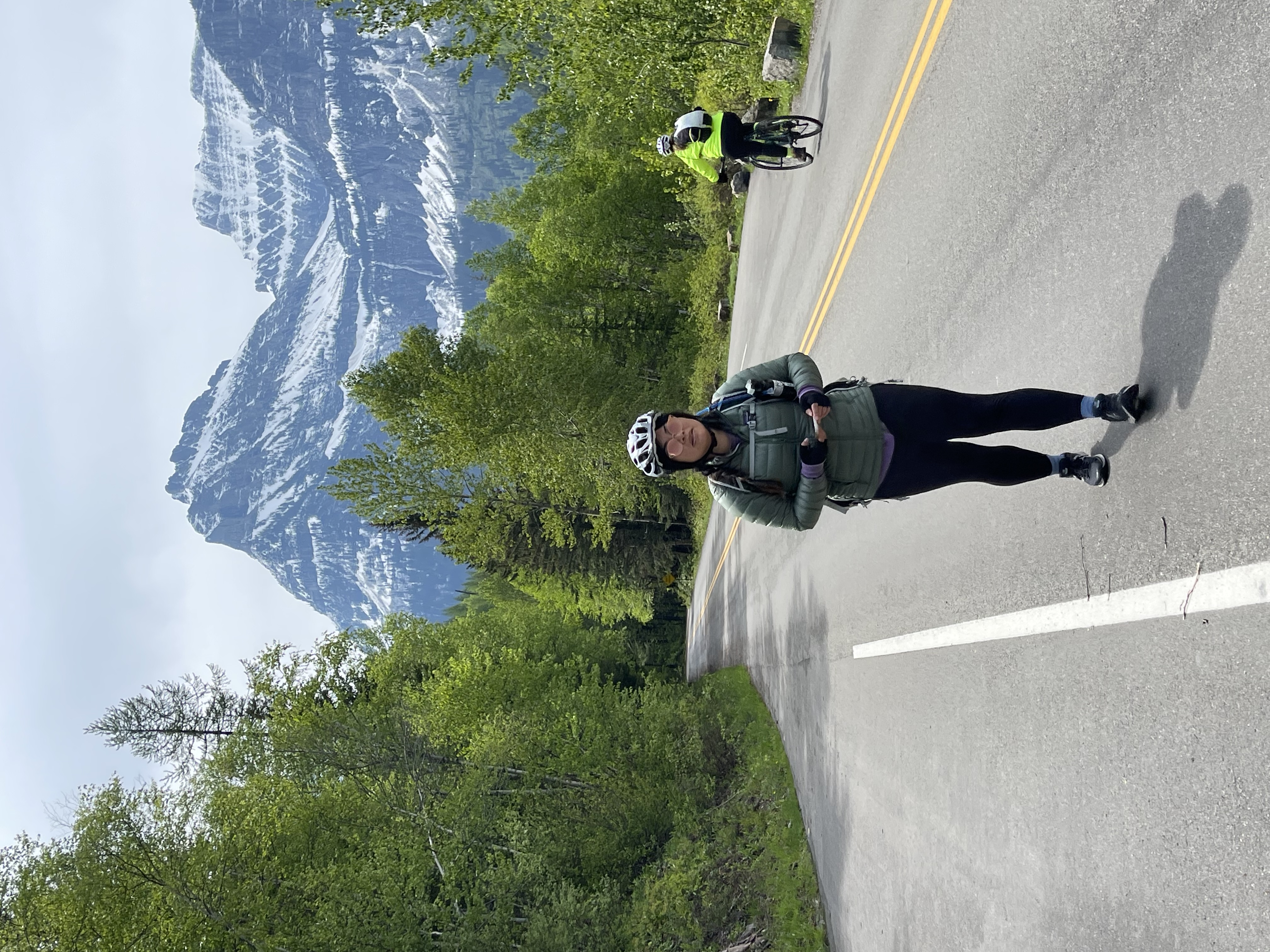 Bike Going-to-the-Sun Road in Glacier National Park