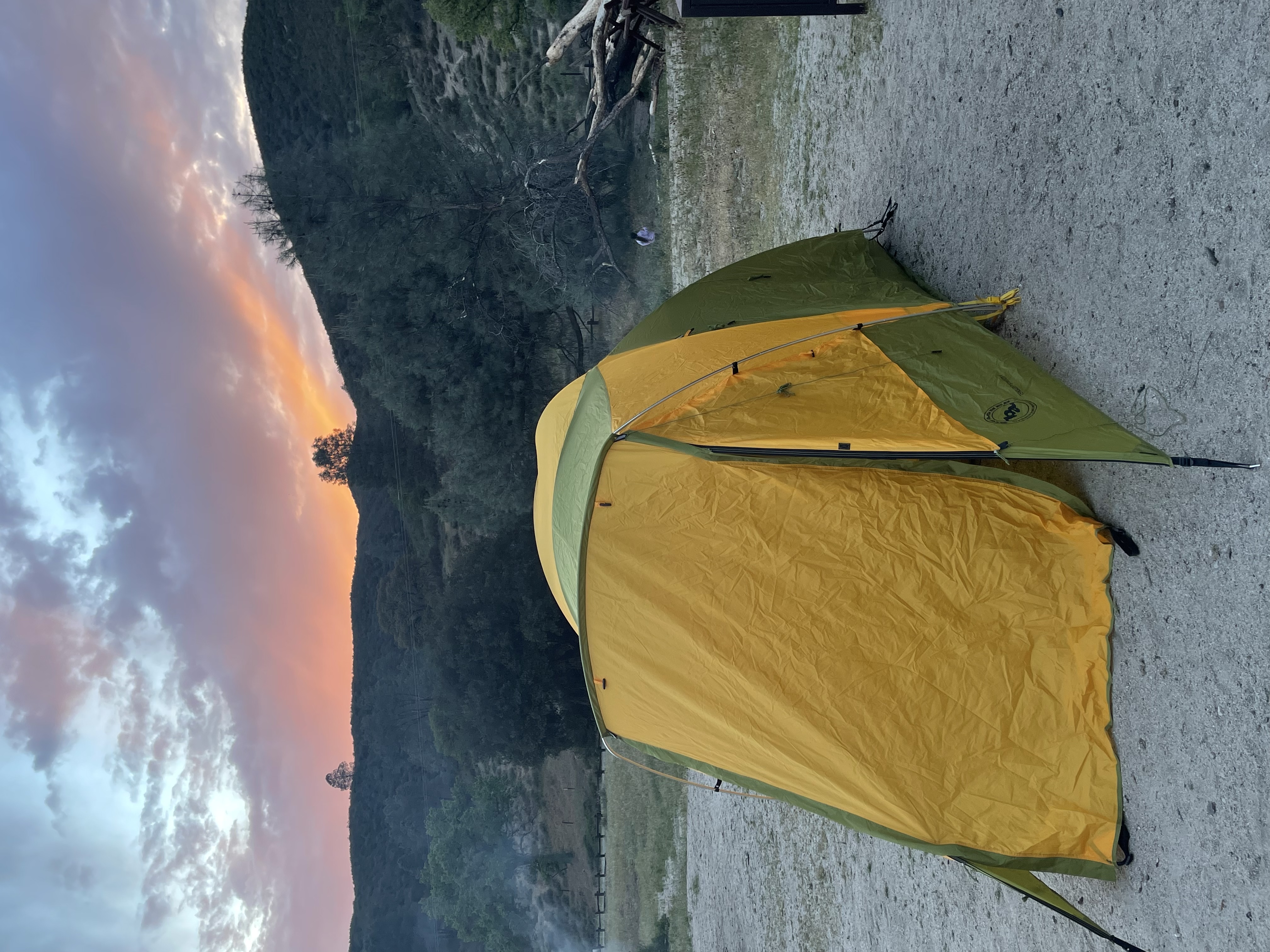 Camp in Pinnacles National Park 