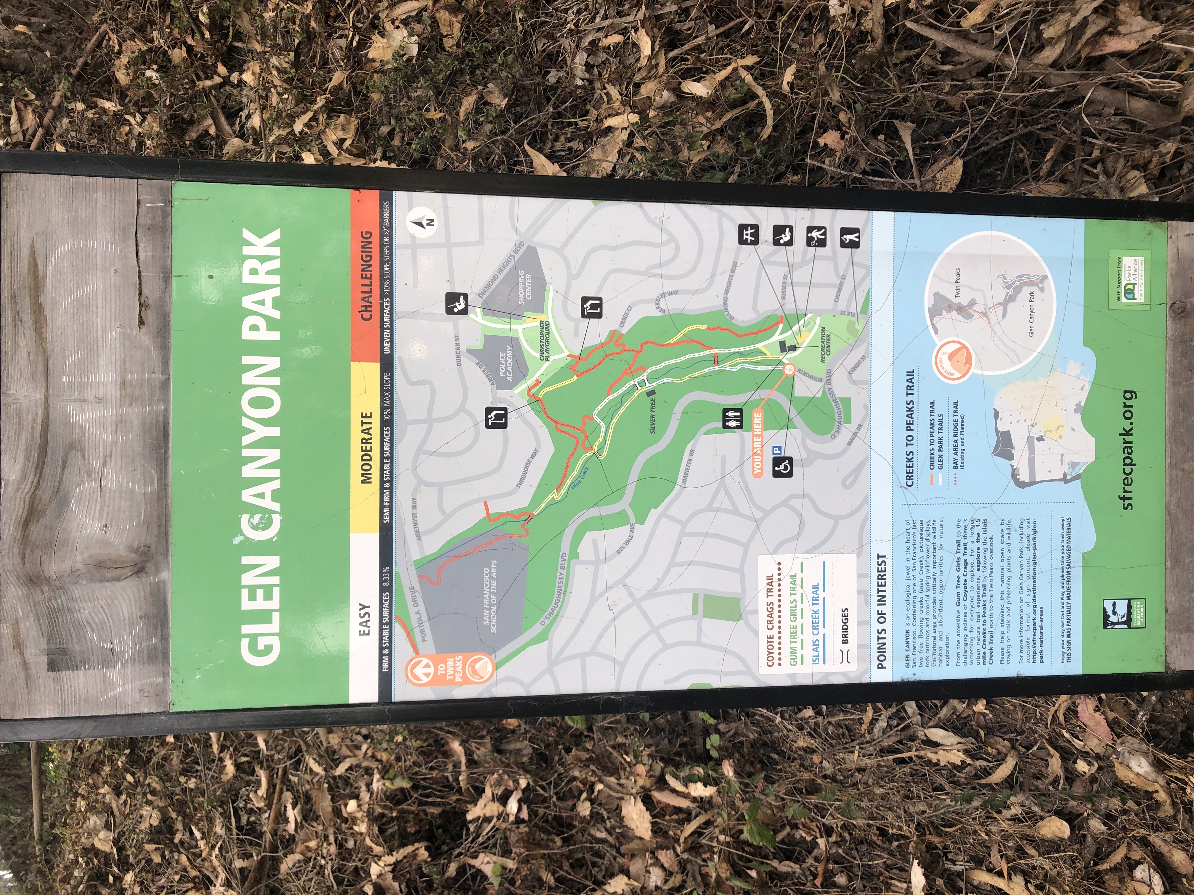 Glen Canyon Park Trail