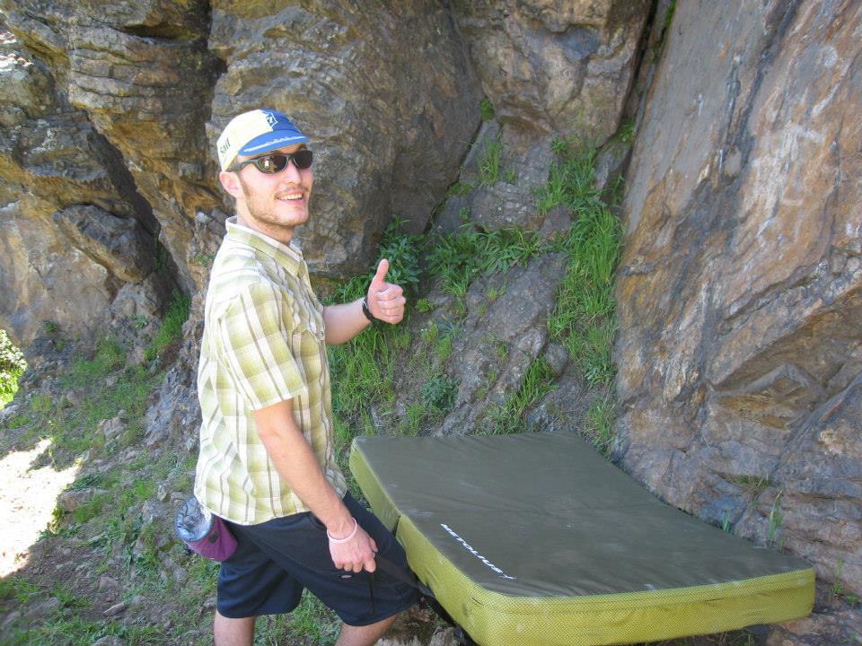 Bouldering at Glen Canyon Park
