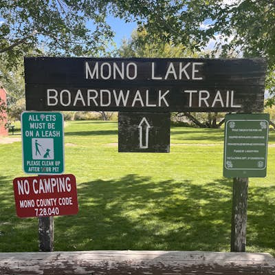 Mono Lake Park Nature Trail