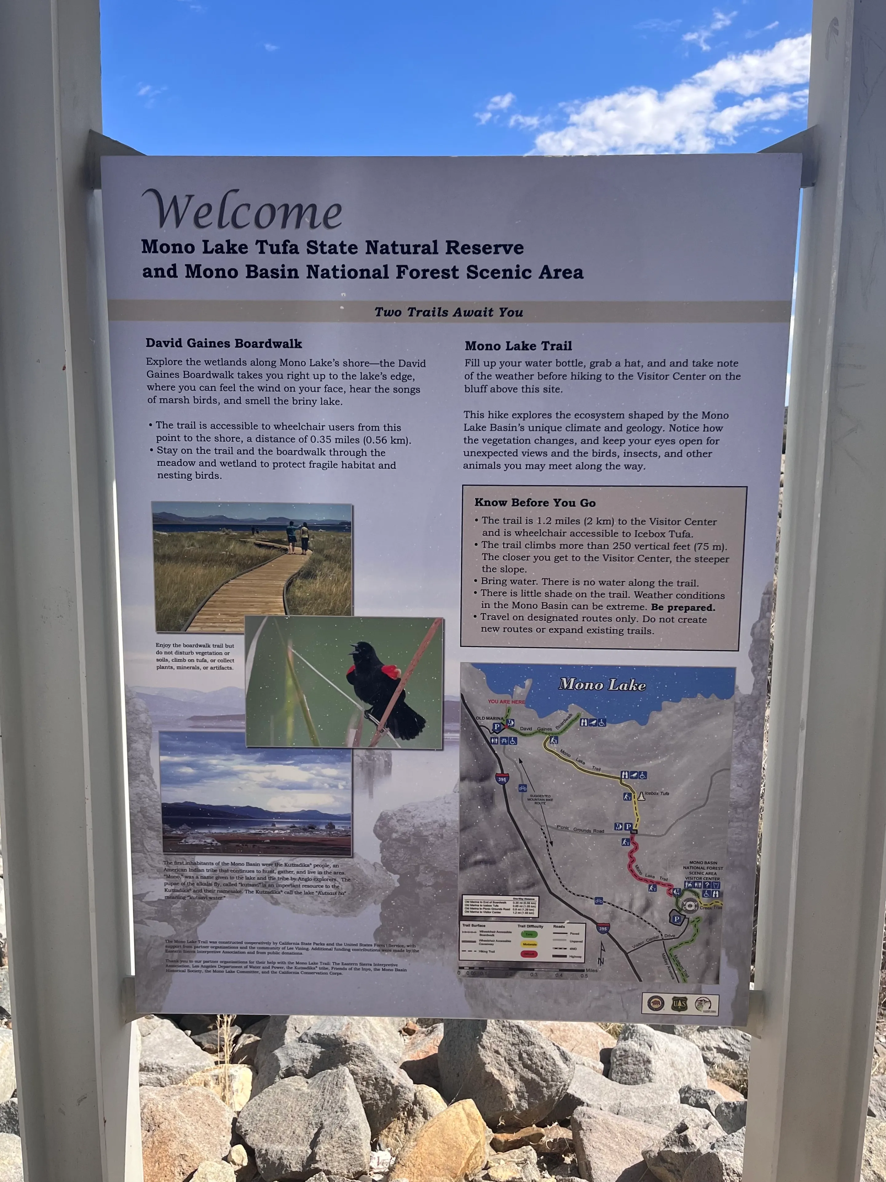 Mono Lake Boardwalk