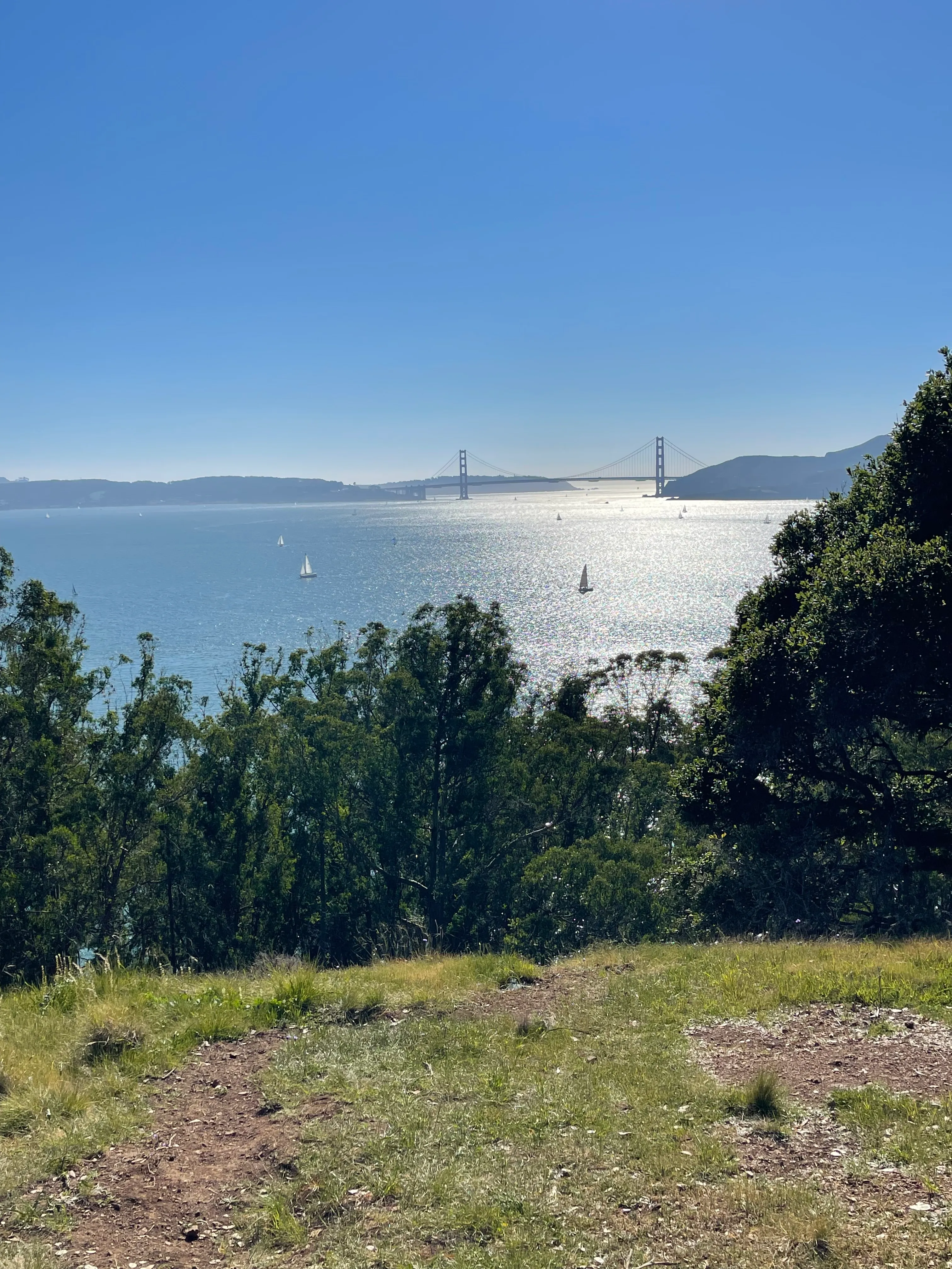 Camp on Angel Island