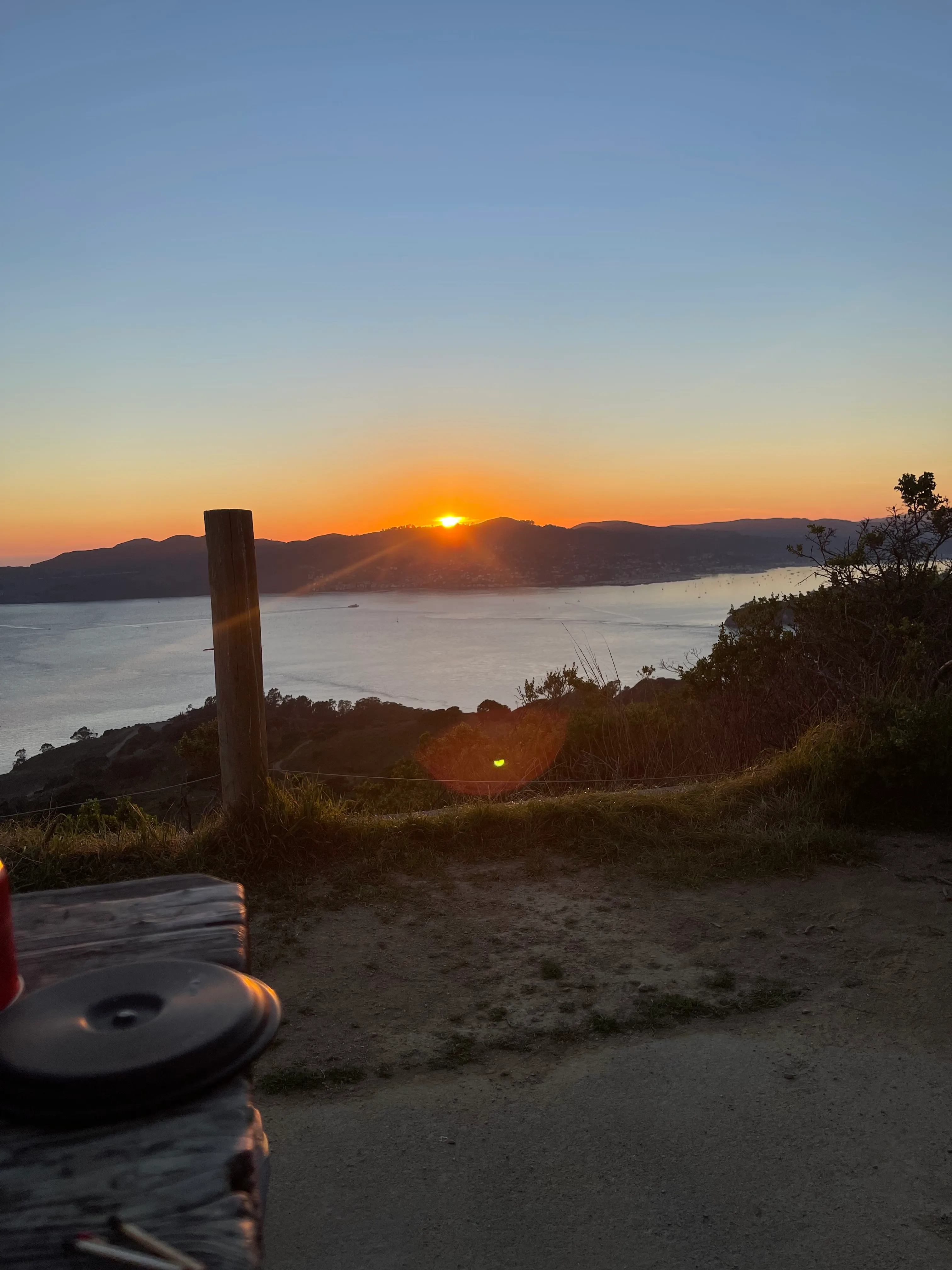 Camp on Angel Island
