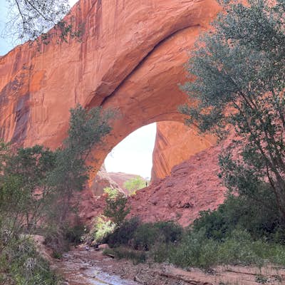 Day Hike Crack-in-the-Wall to Jacob Hamblin Arch in Coyote Gulch