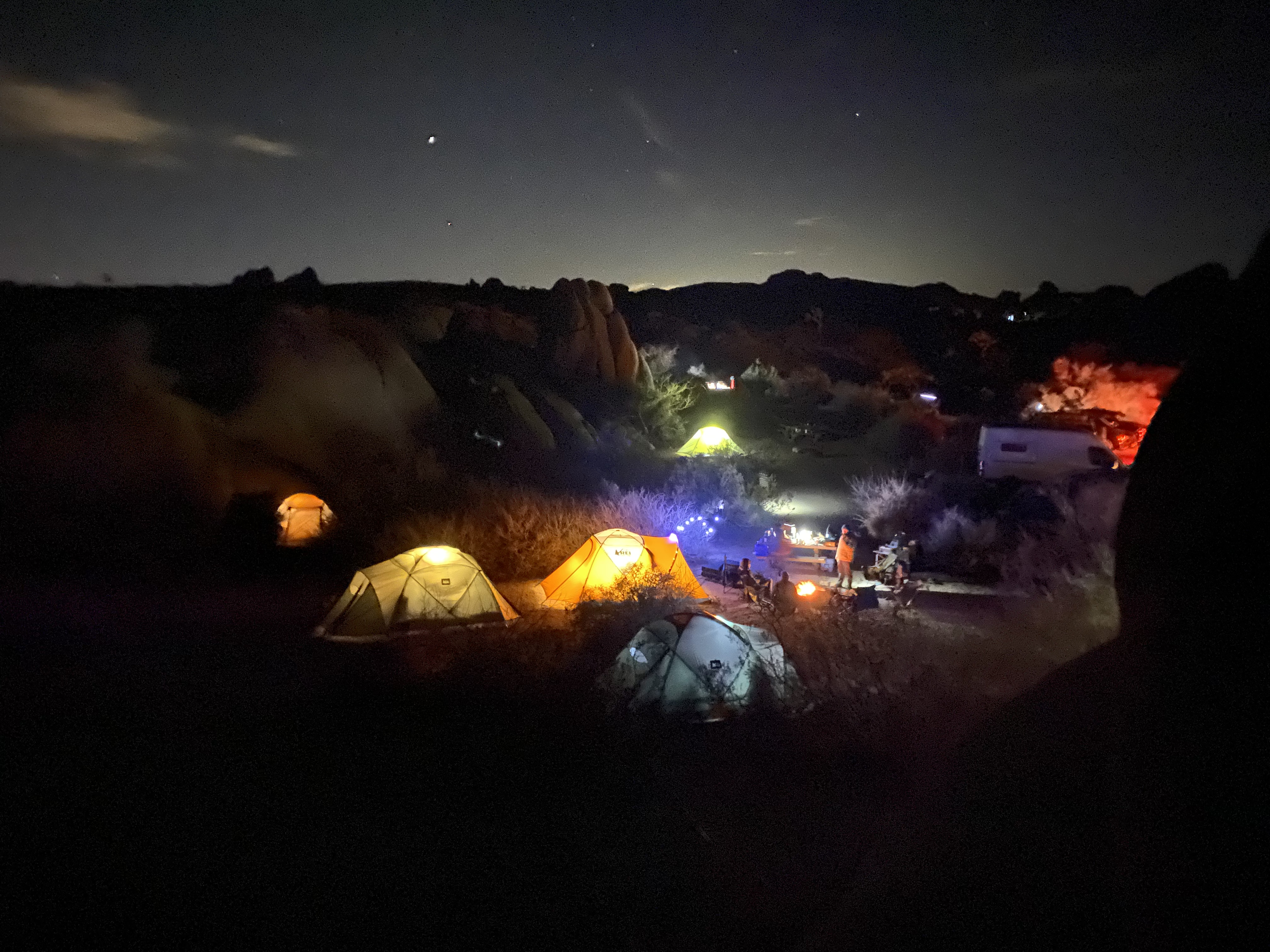 Camp at Joshua Tree's Jumbo Rocks