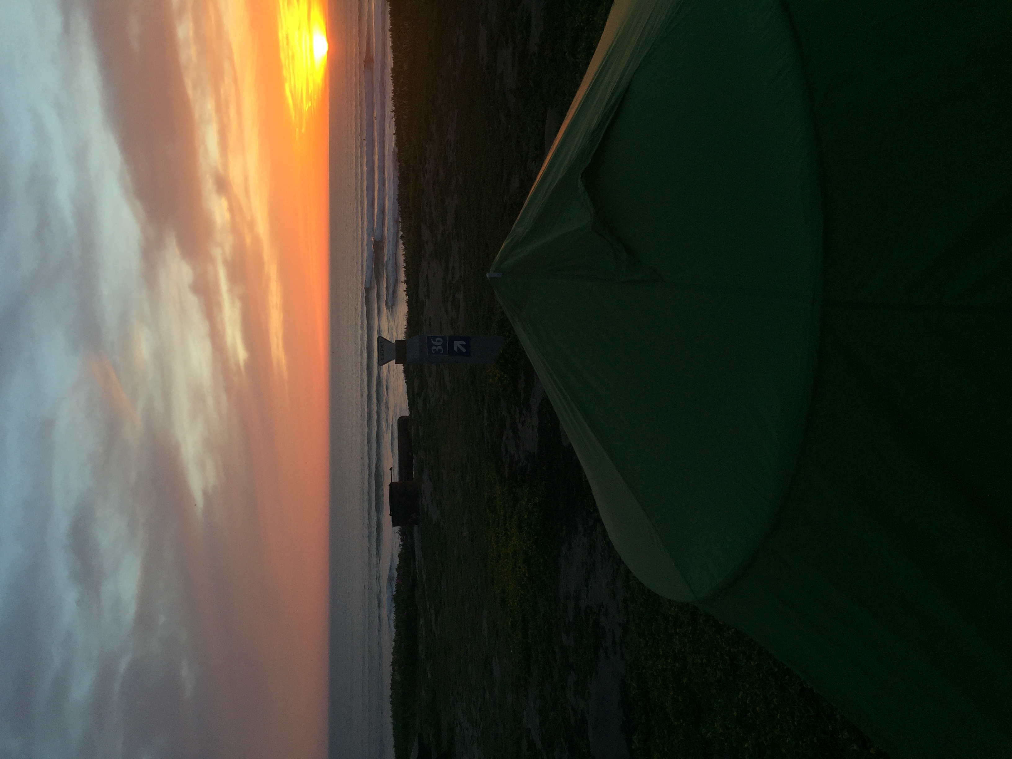 Camp at Francis Beach Campground