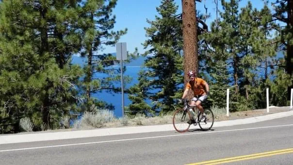 Bike around Lake Tahoe