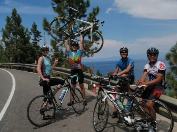 Bike around Lake Tahoe