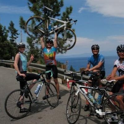 Bike around Lake Tahoe