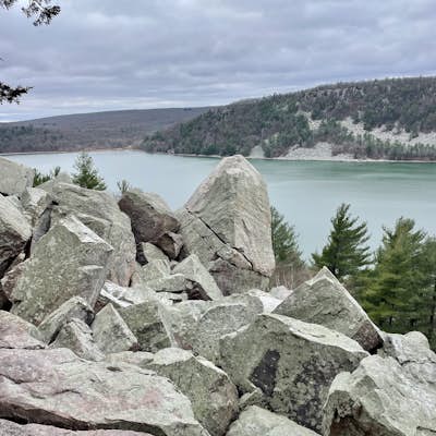 Hike the East Bluff Trail to Devil's Doorway