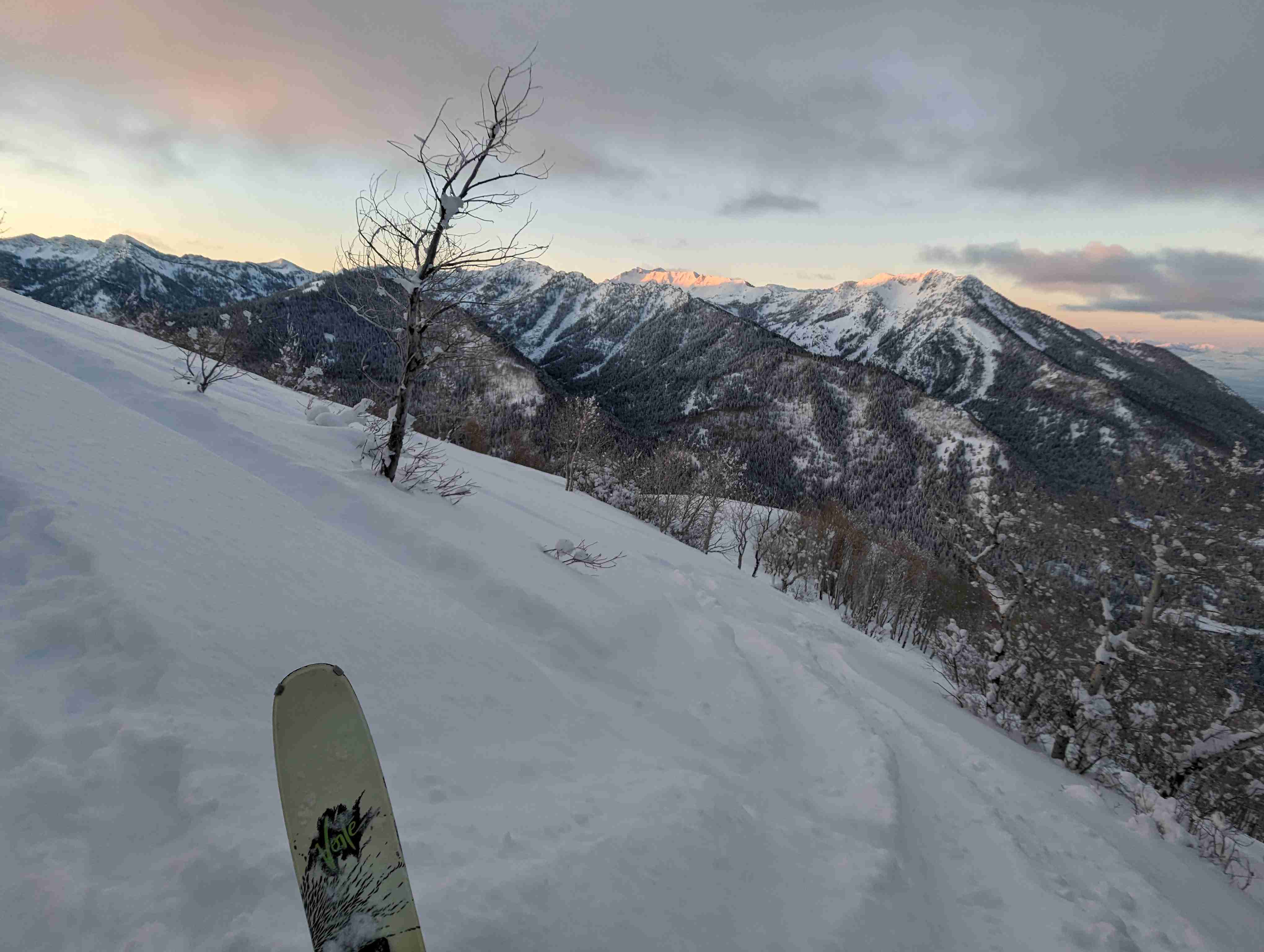 Backcountry Ski Short Swing, Mill D North