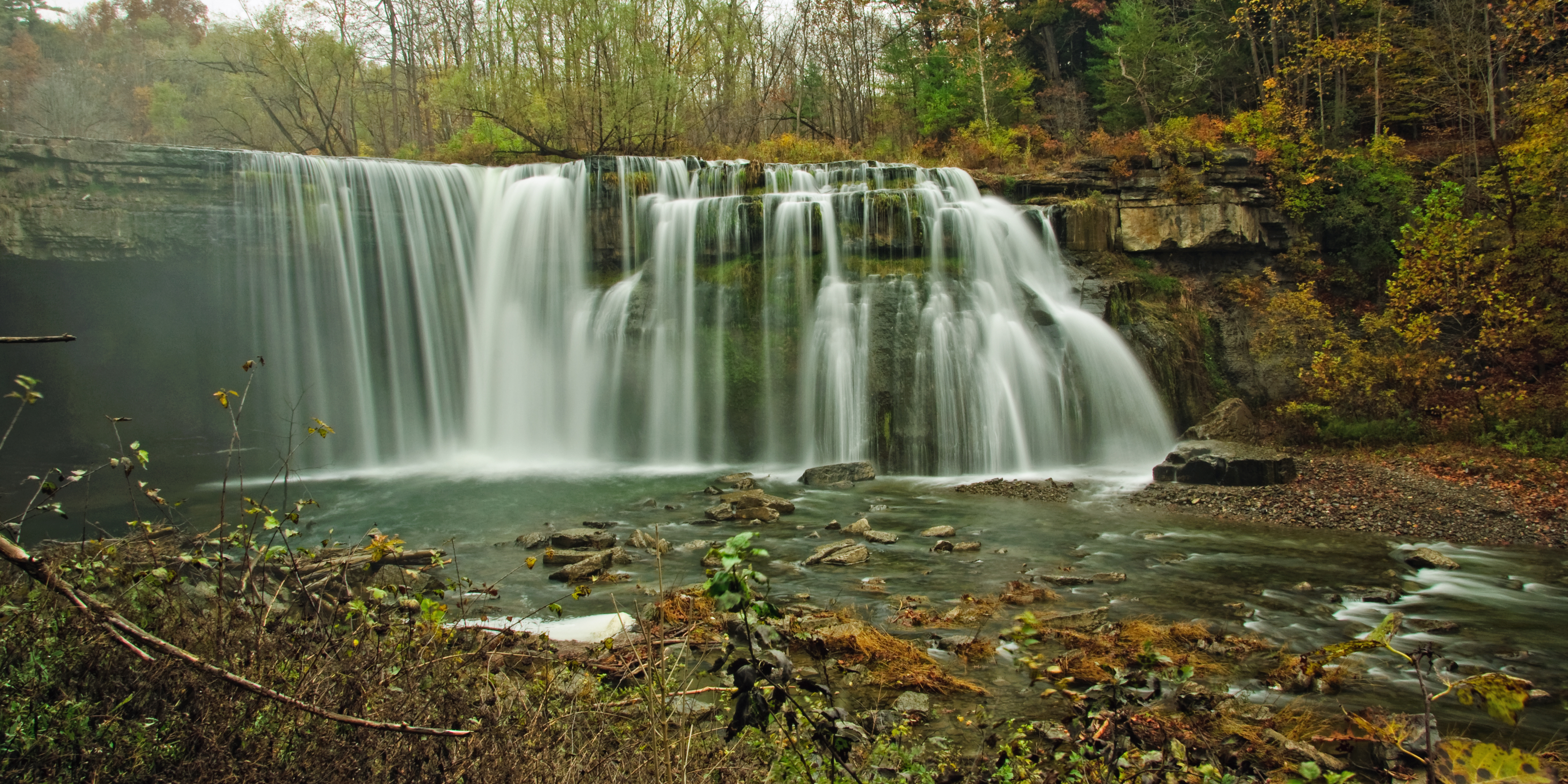 Ludlowville Falls , Lansing, New York
