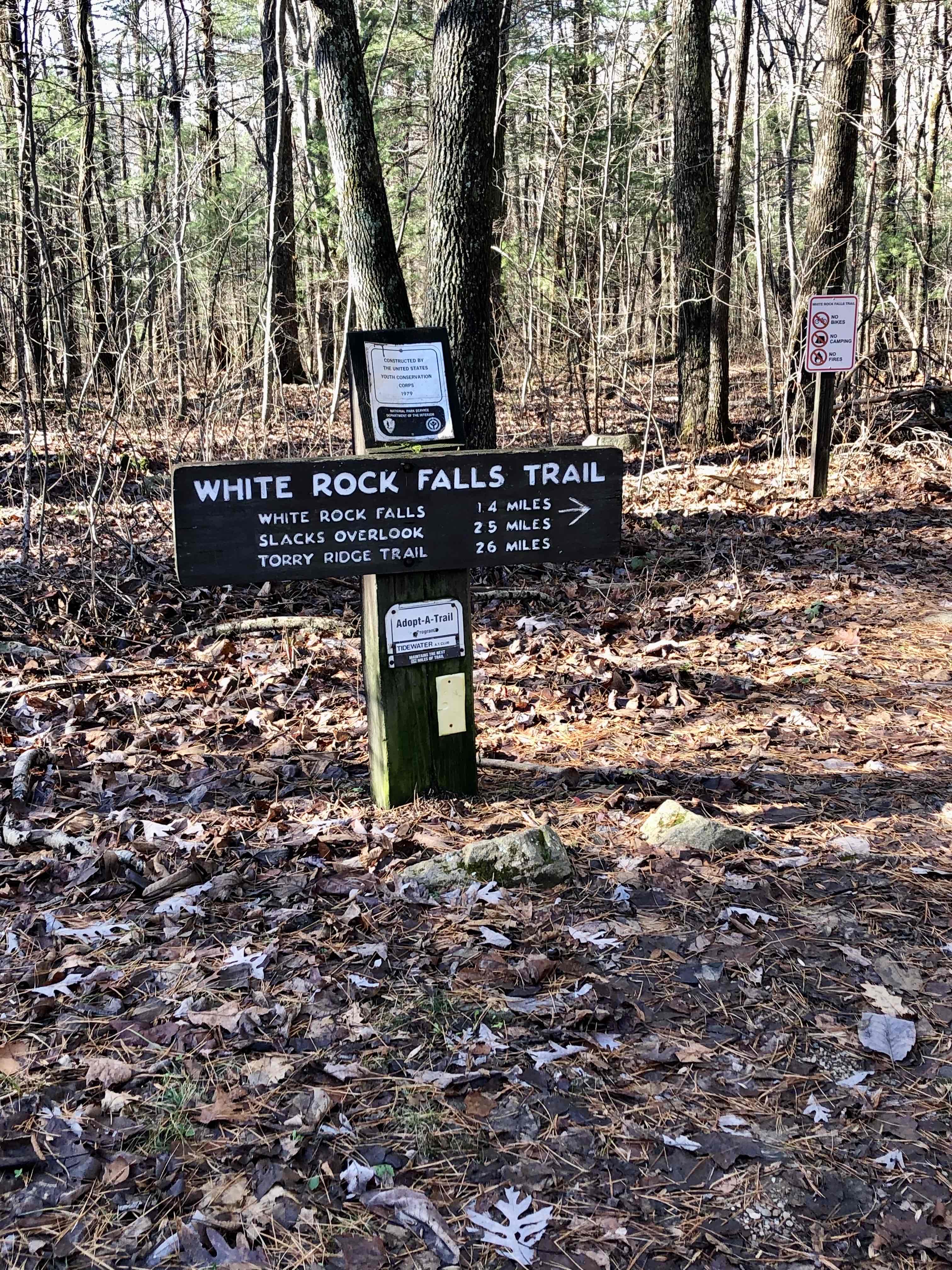 White Rock Falls Trail