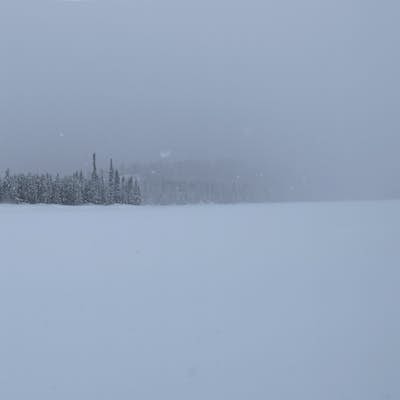 Snowshoe to Taggart Lake