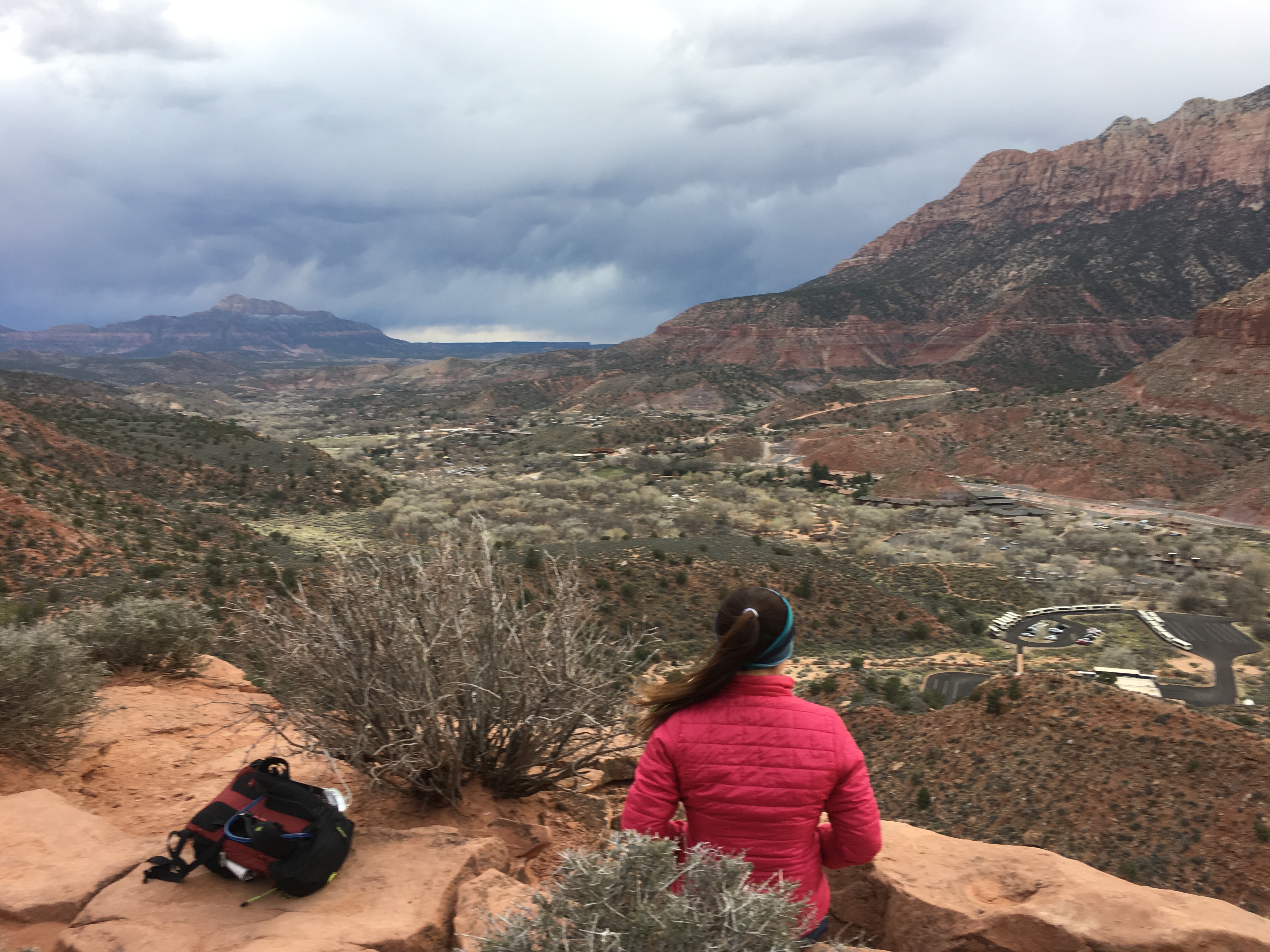 Camp Under Zion's Watchman