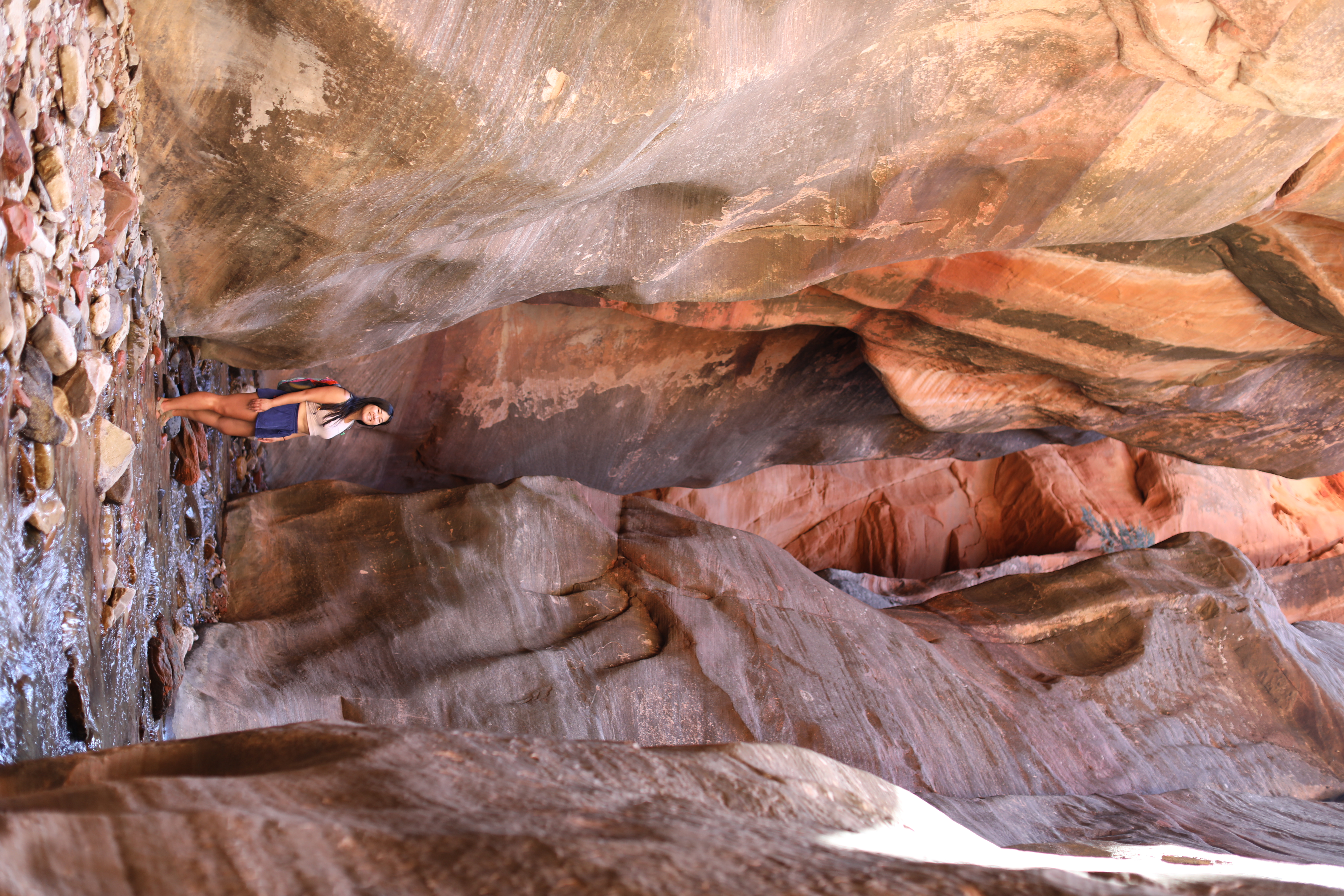 Kanarra Falls via Kanarraville Slot Canyon