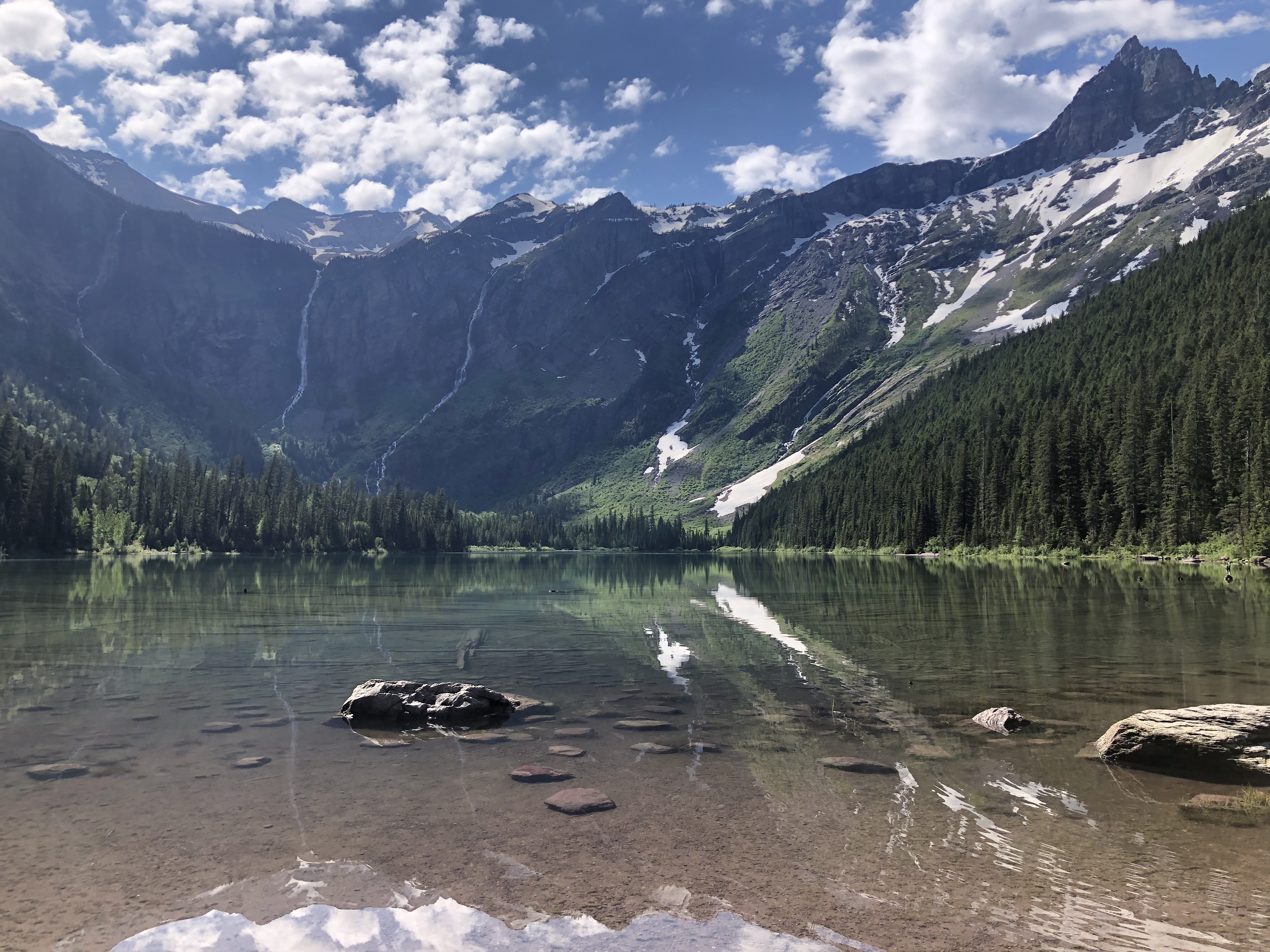 Avalanche Lake via Trail of Cedars