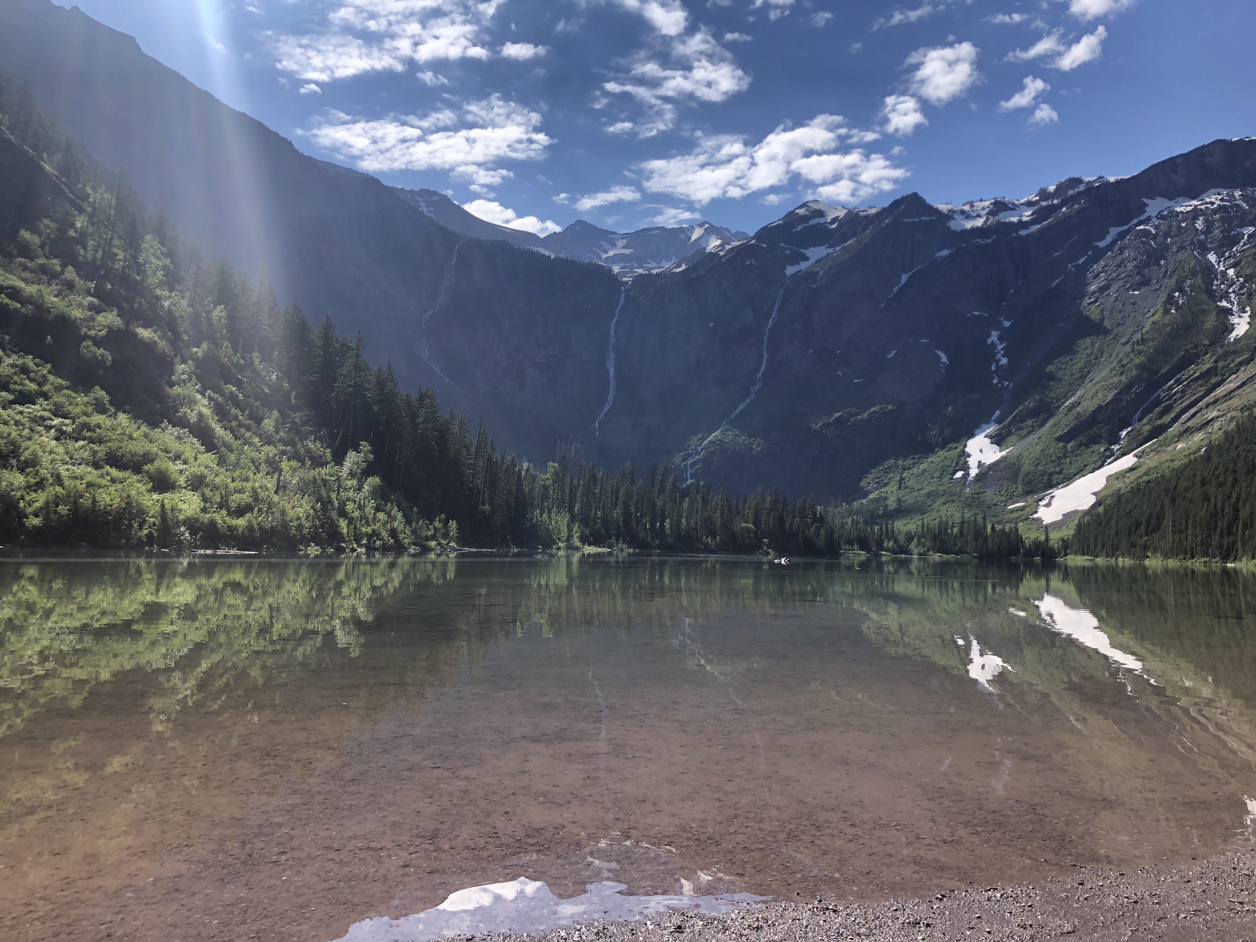 Avalanche Lake via Trail of Cedars