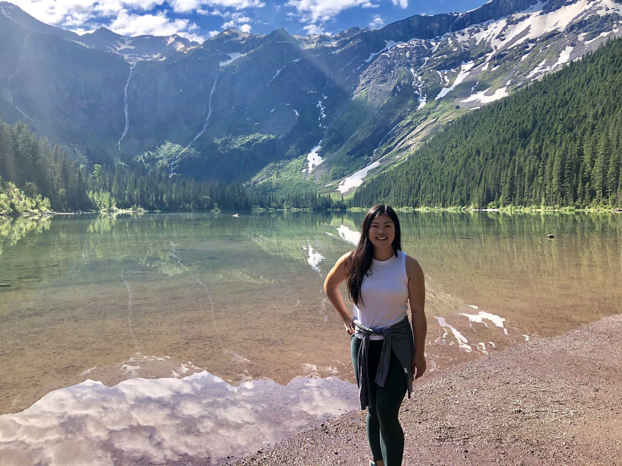Avalanche Lake via Trail of Cedars