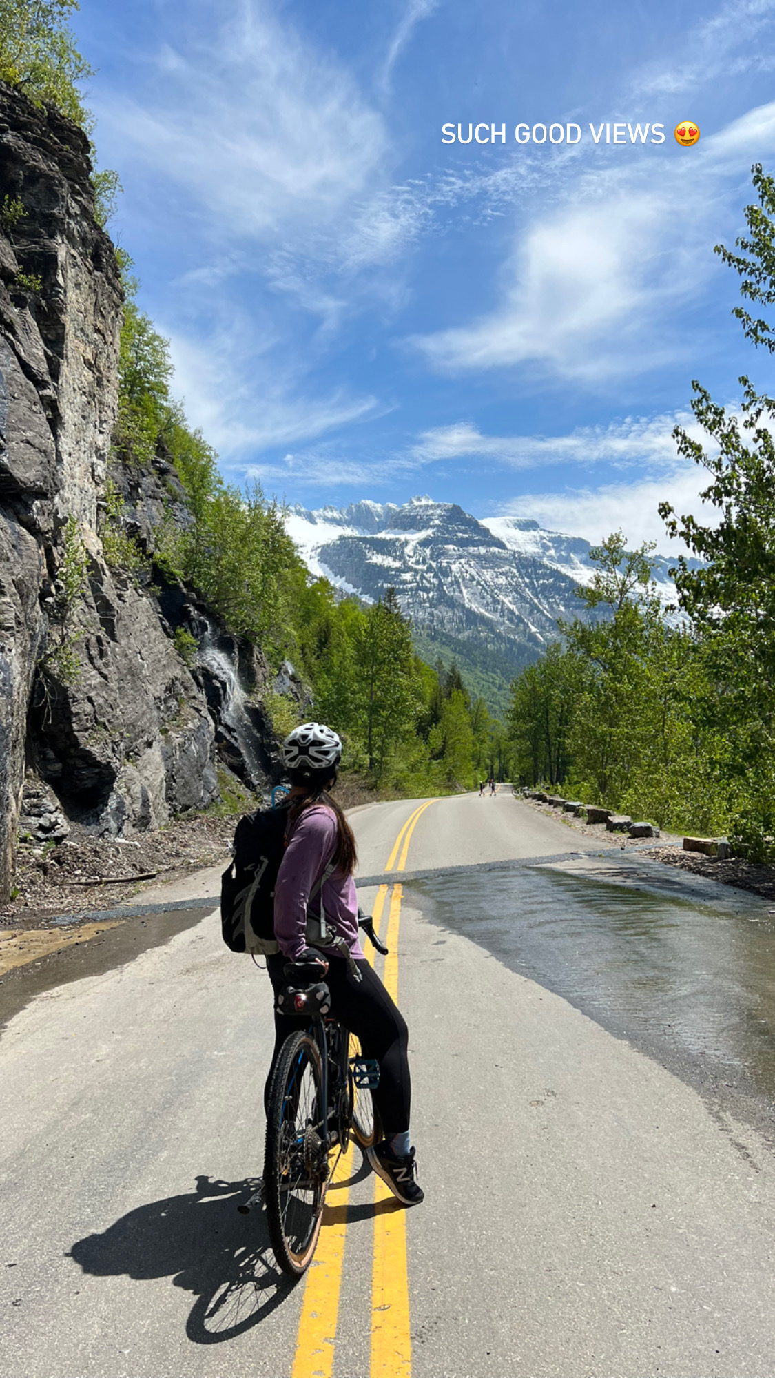 Bike Glacier's Going to the Sun Road