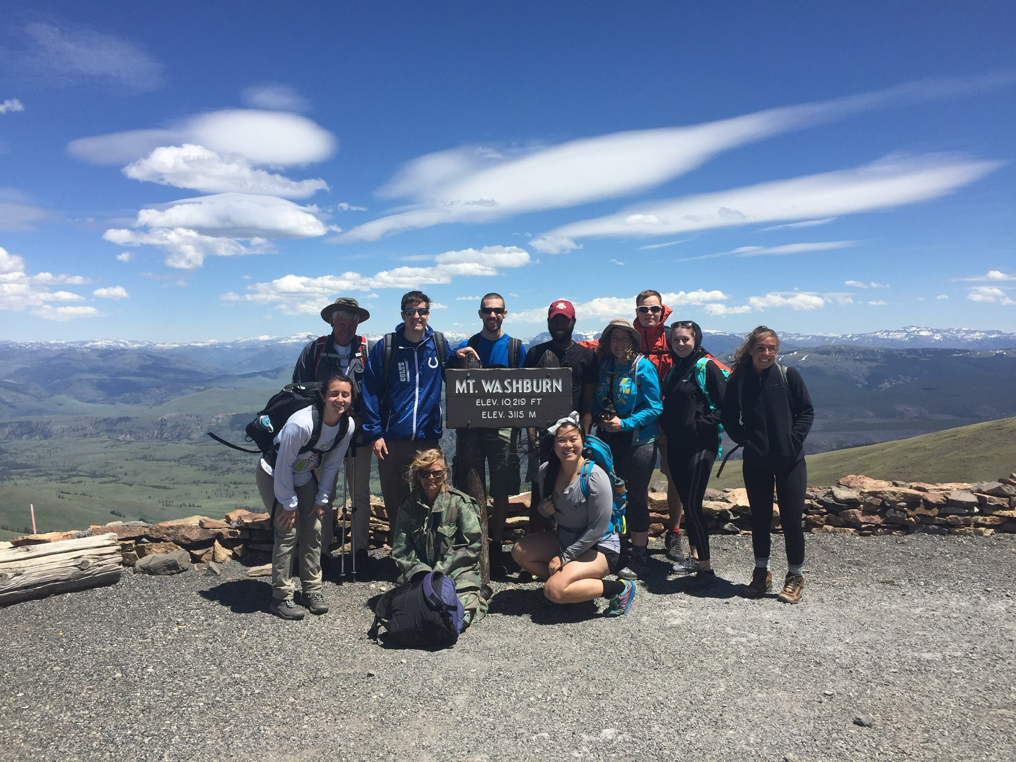 Mt. Washburn via South Trail 