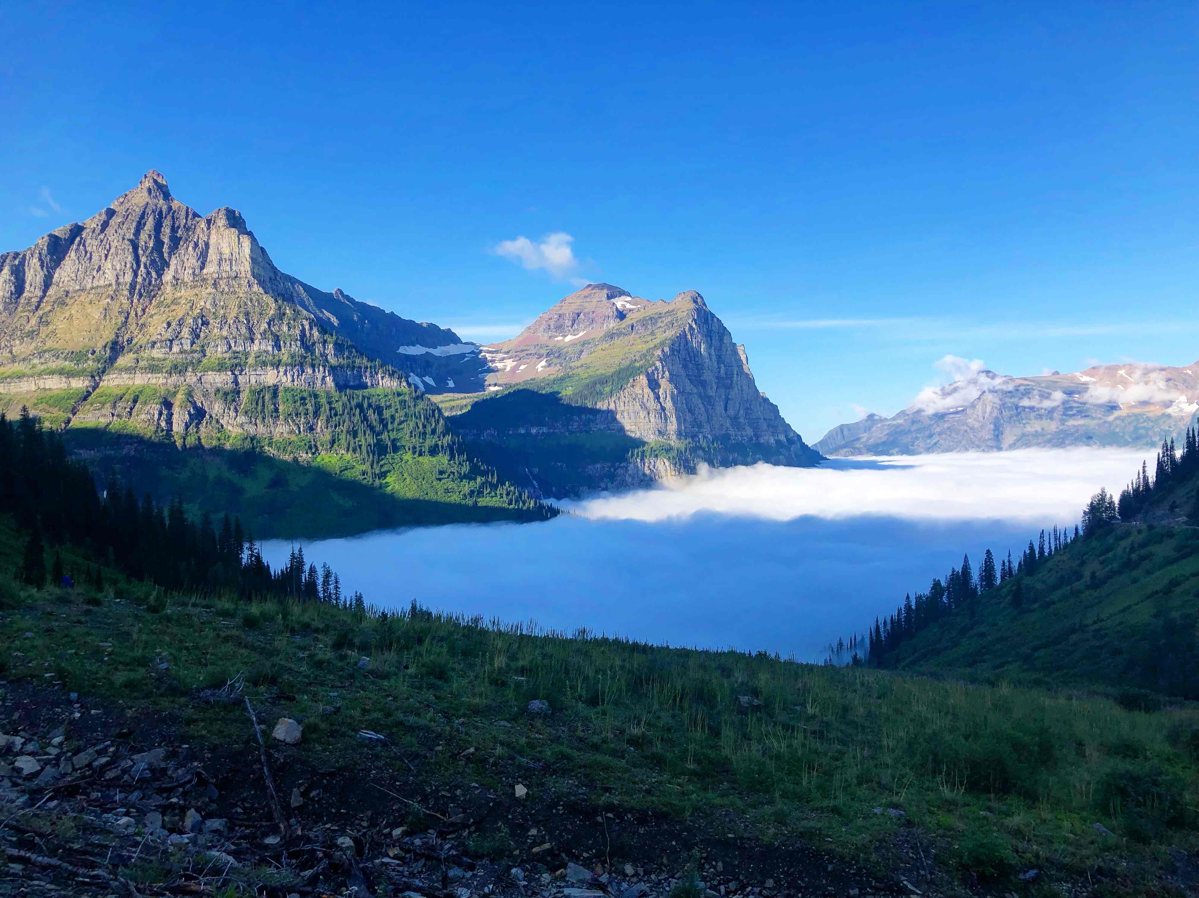 Bike Going-to-the-Sun Road in Glacier National Park