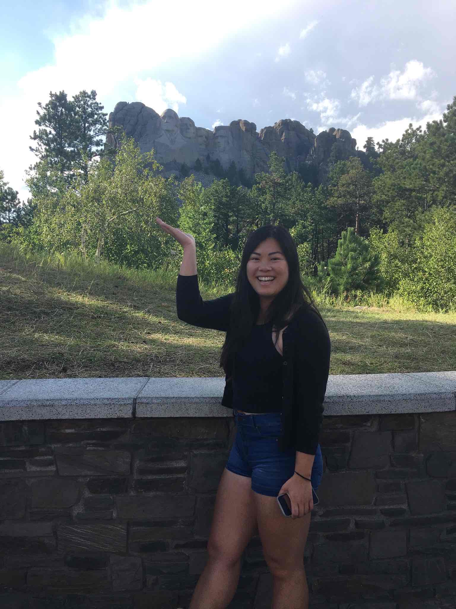 Mt. Rushmore Profile View