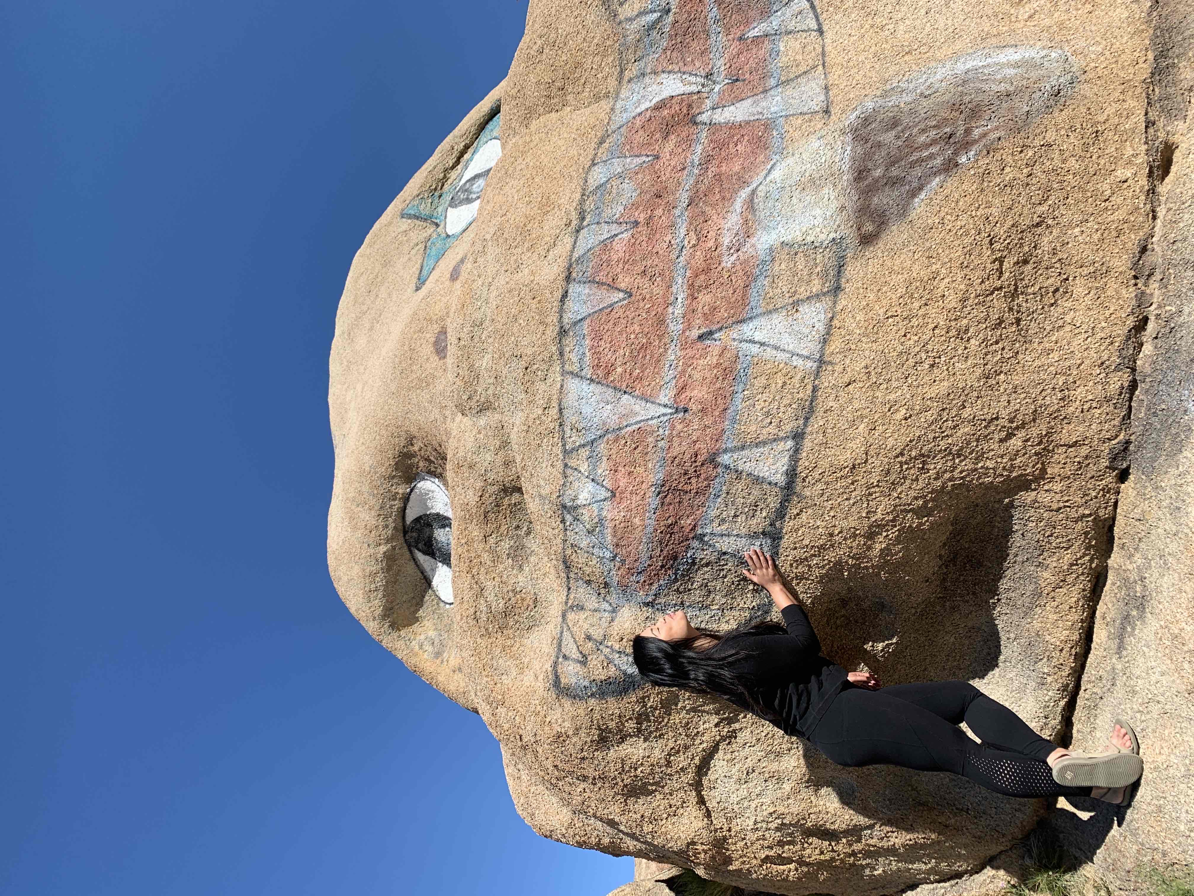 Camp in the Alabama Hills