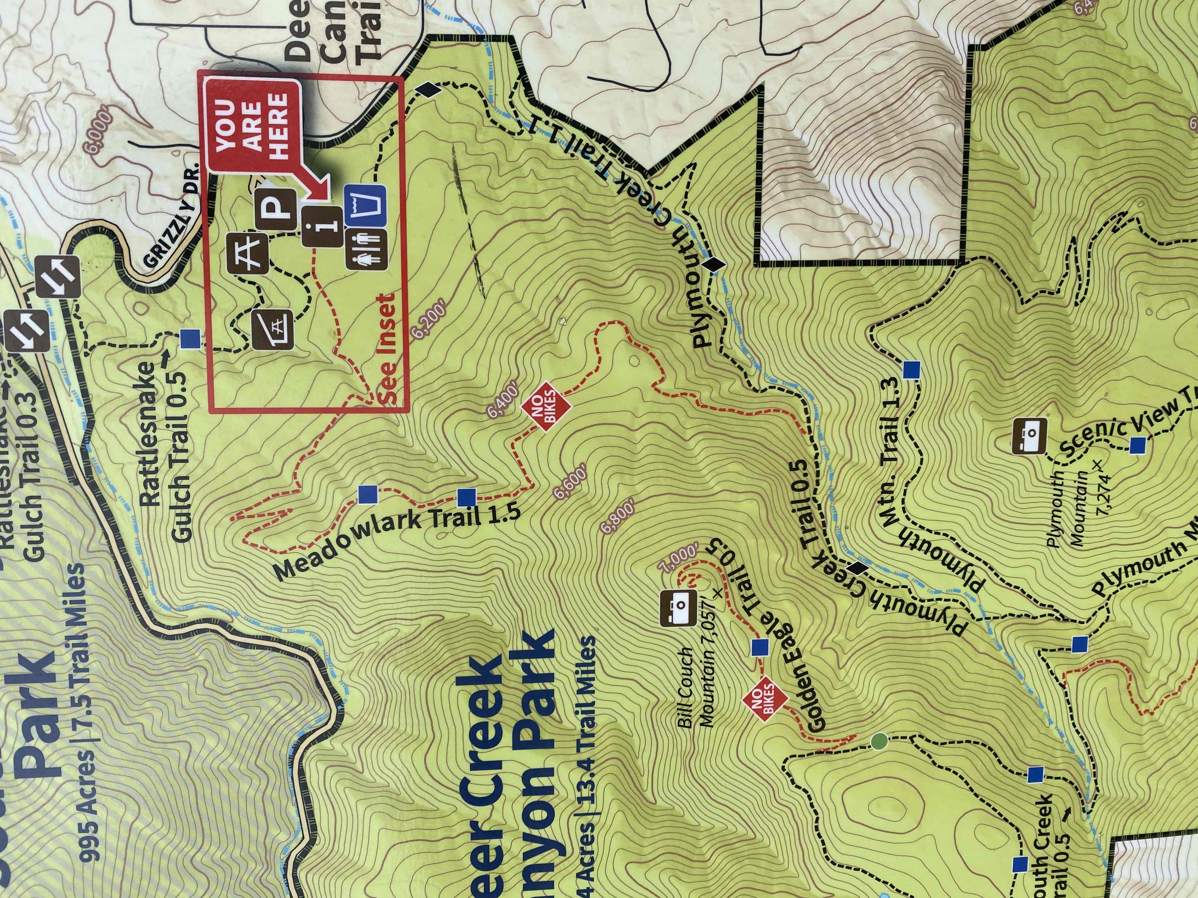 Golden Eagle Trail to Bill Couch Mountain