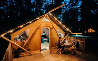 Huttopia Adirondacks: Trappeur Tents