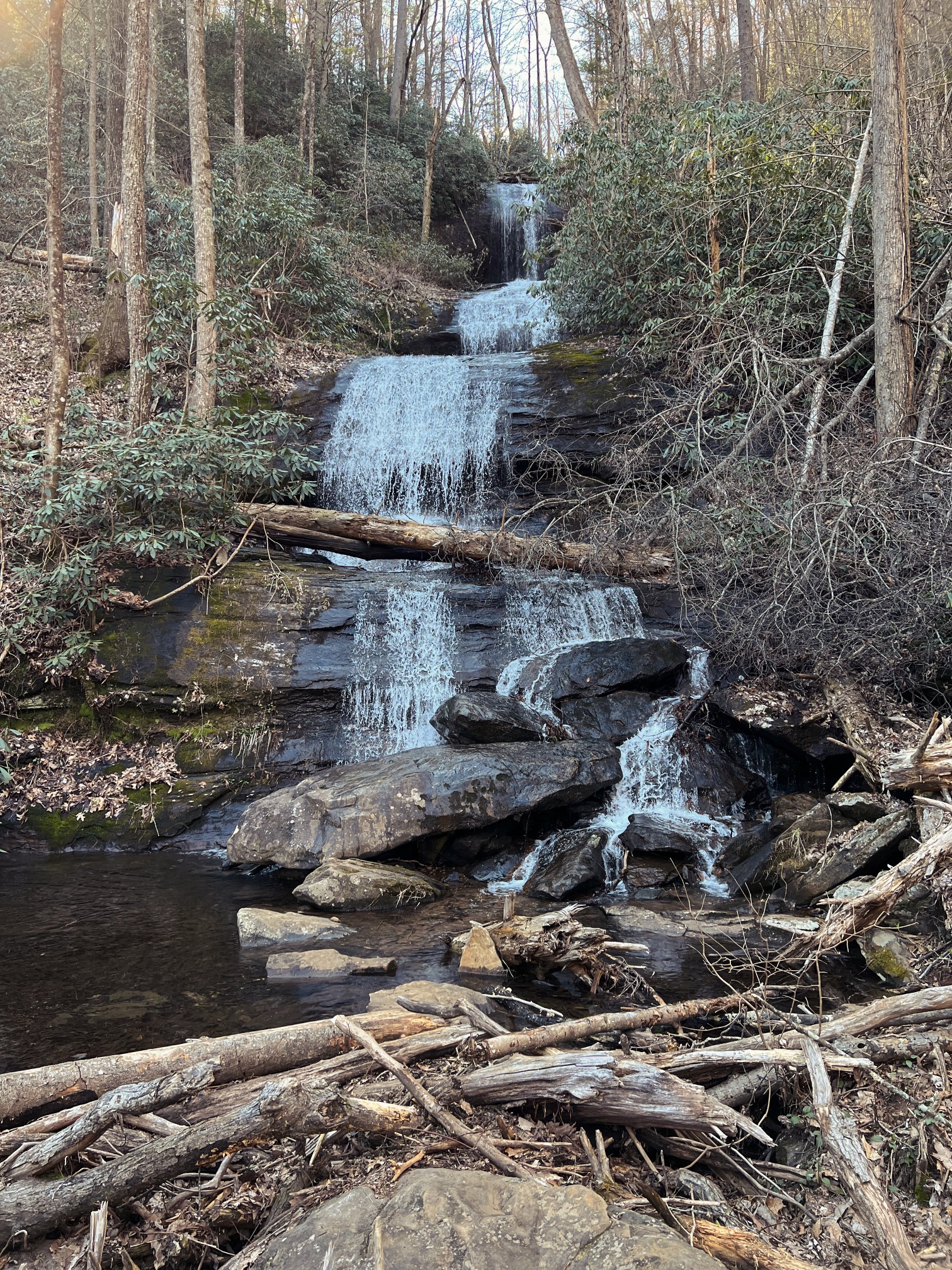 Hike to Desoto Falls, Georgia