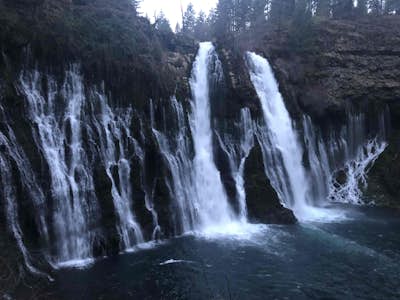 Middle McCloud Falls