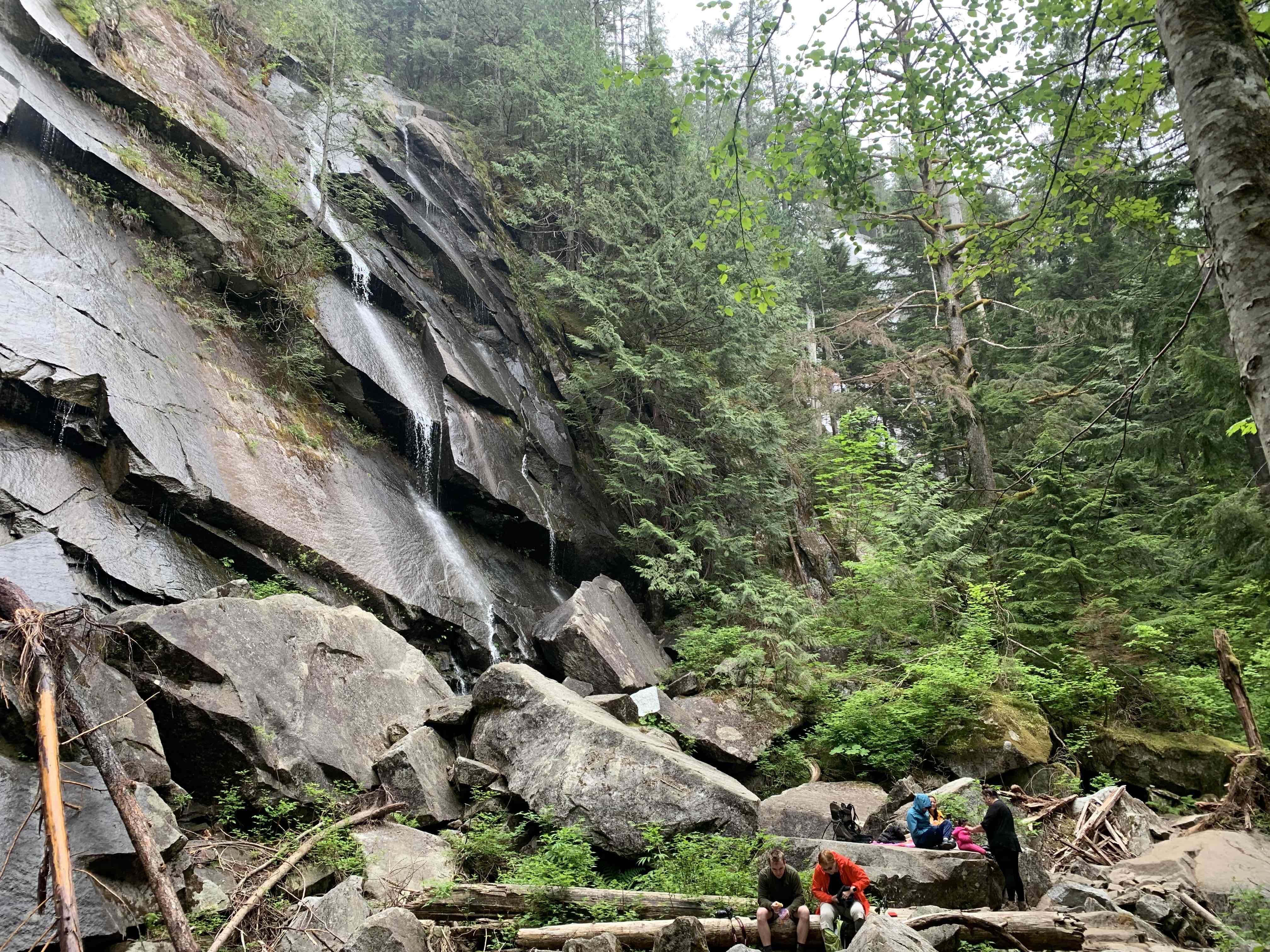 Lake Serene and Bridal Veil Falls